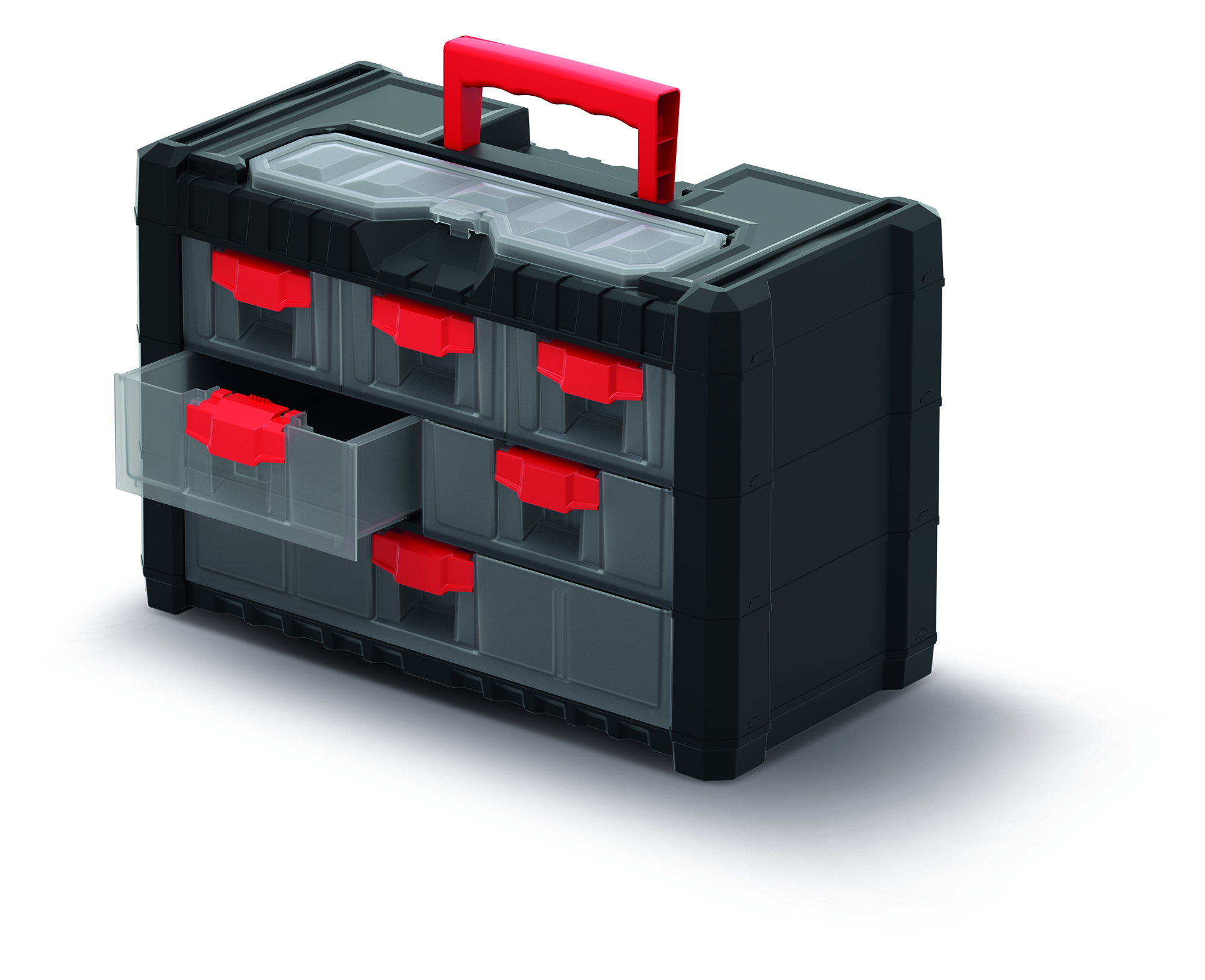 KISTENBERG Organizer narzędziowy Multicase Cargo 301 - KMC301 - czarny