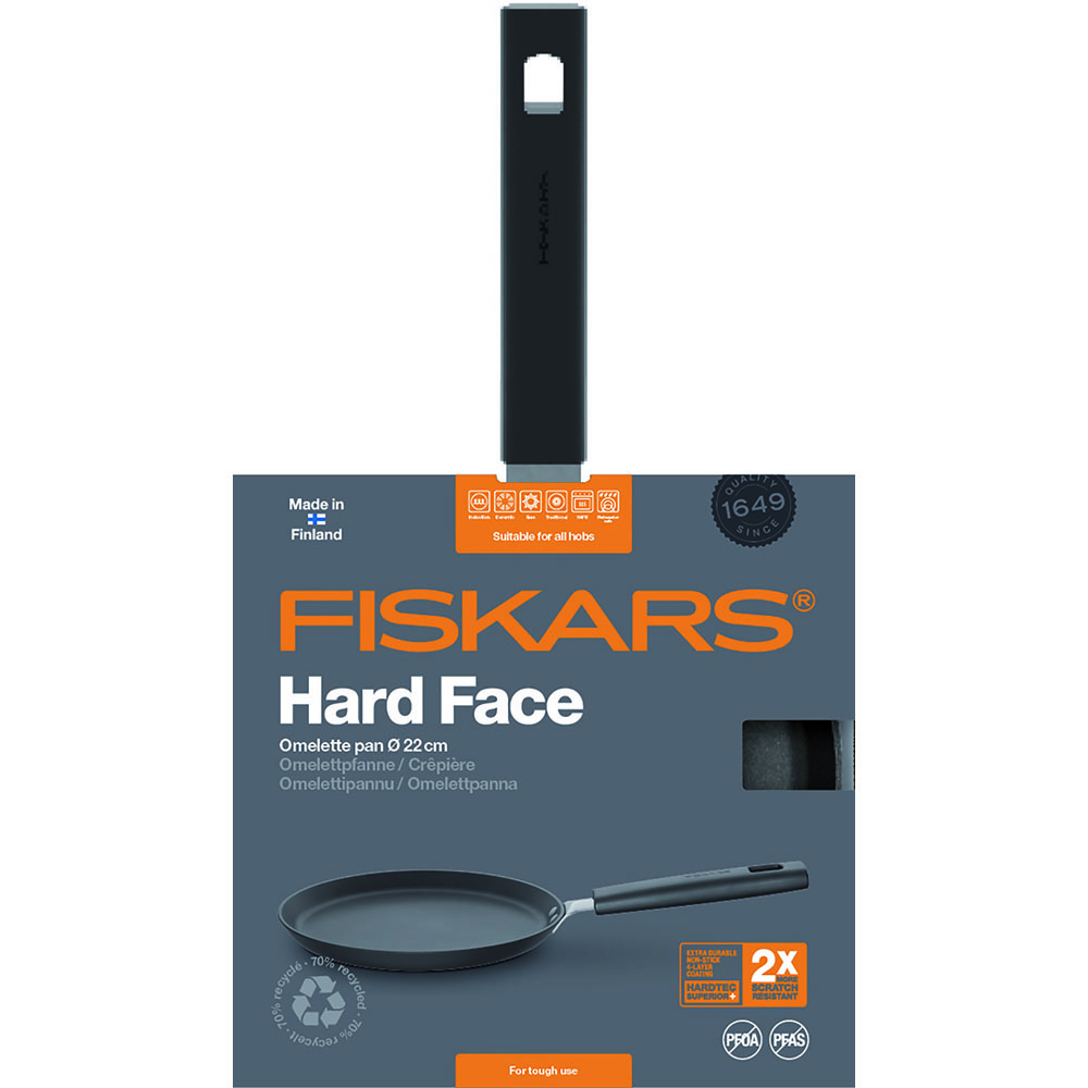 Fiskars 1052229 HF Patelnia do naleśników 22 cm