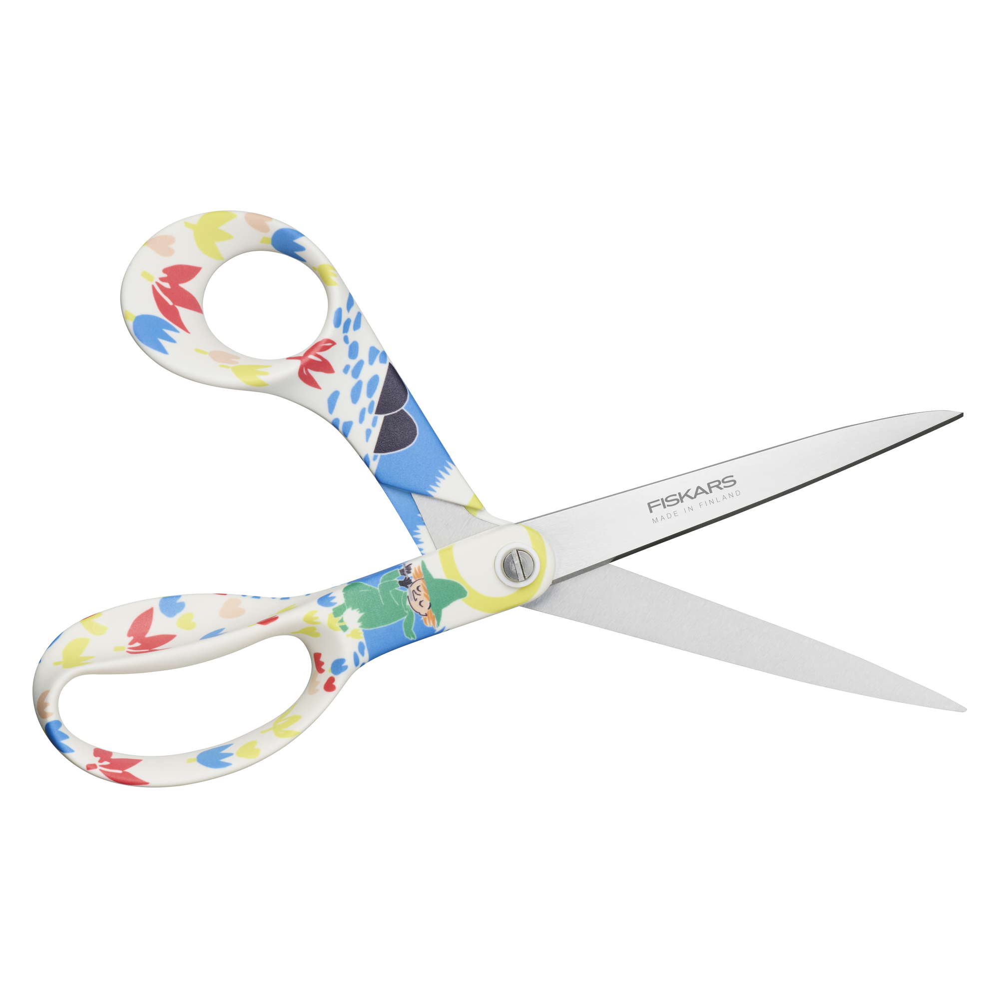 Fiskars 1071495 Moomin Nożyczki uniwersalne, Snufkin (Włóczykij)