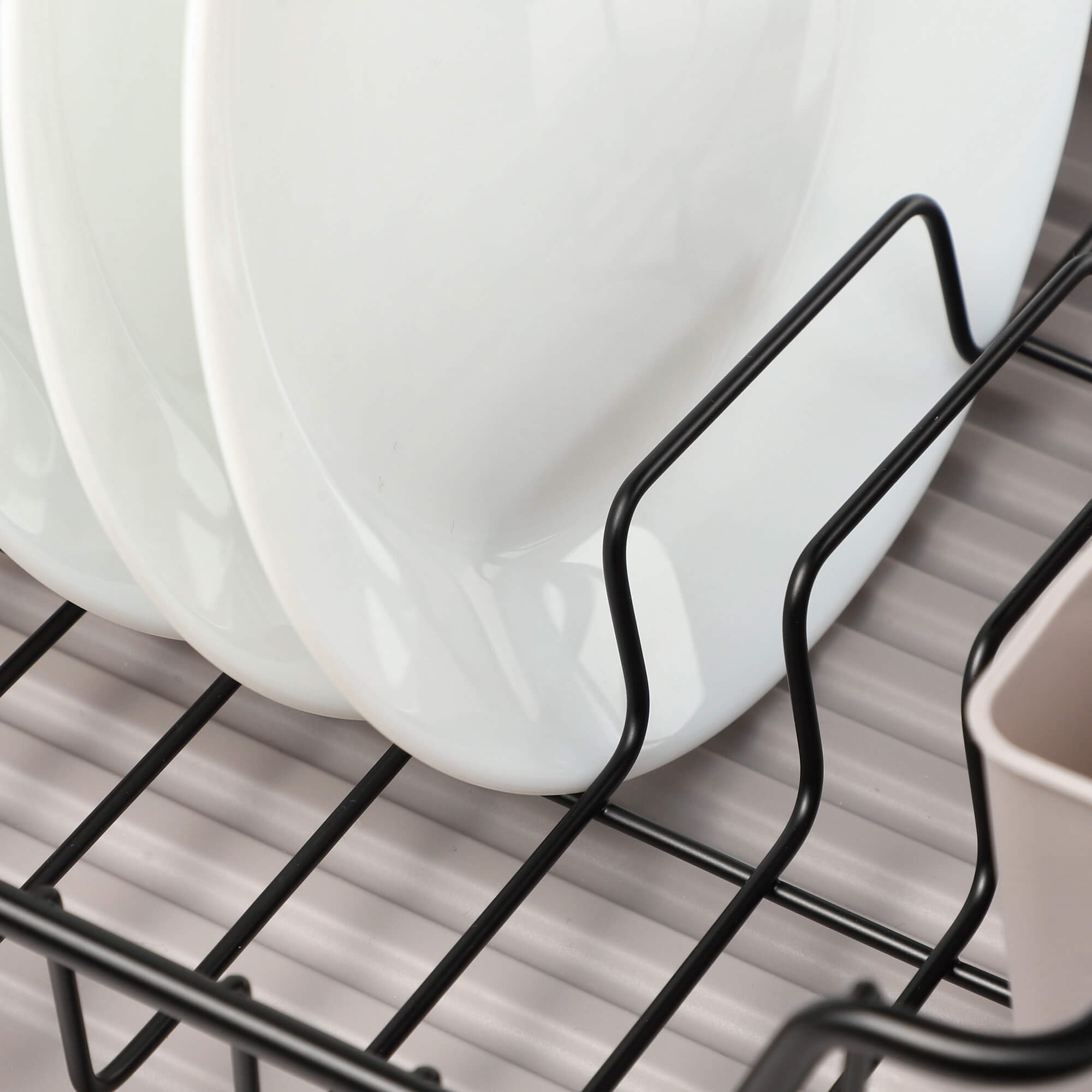 Suszarka do naczyń Tolva, szary jasny