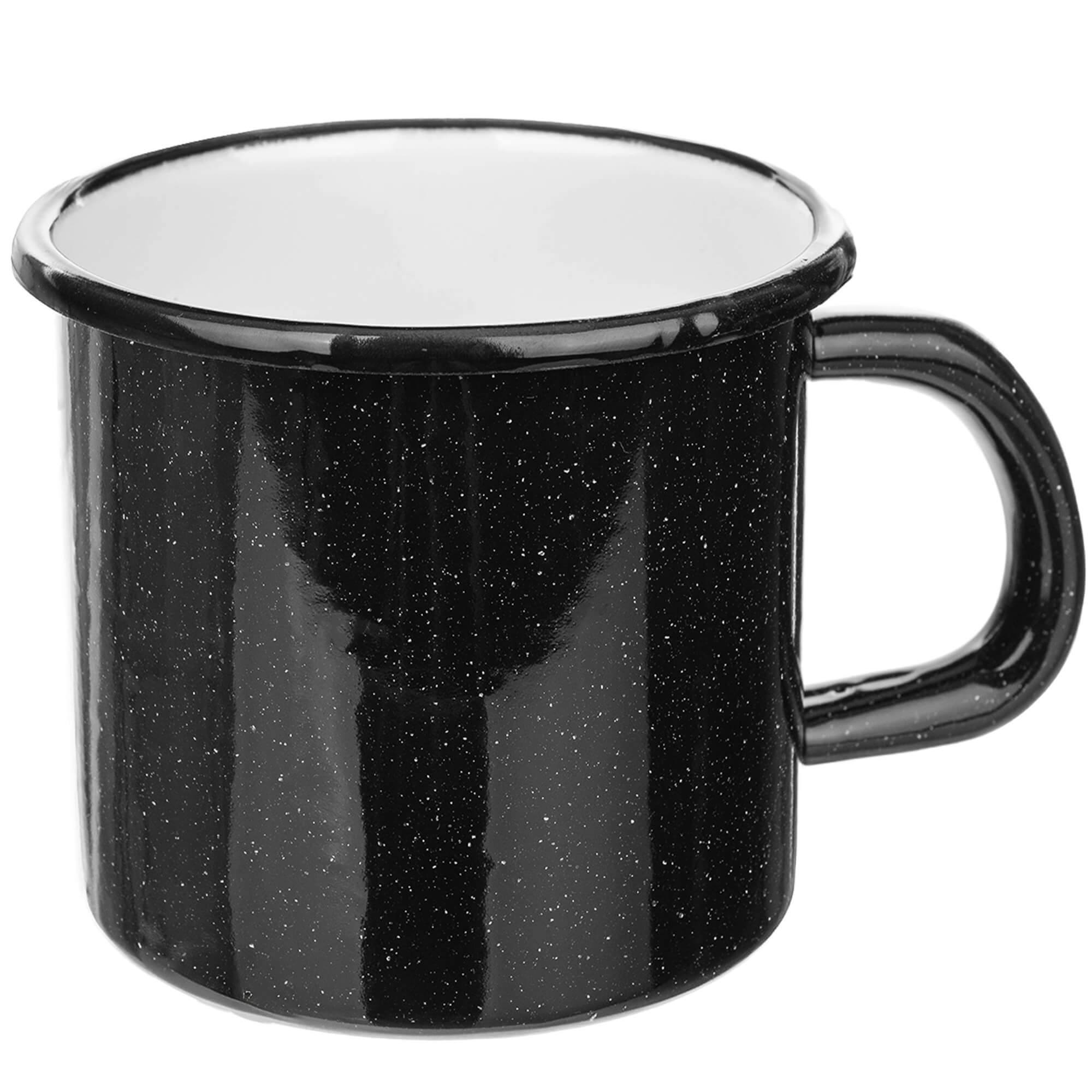 Kubek emaliowany Scerni 800 ml czarny