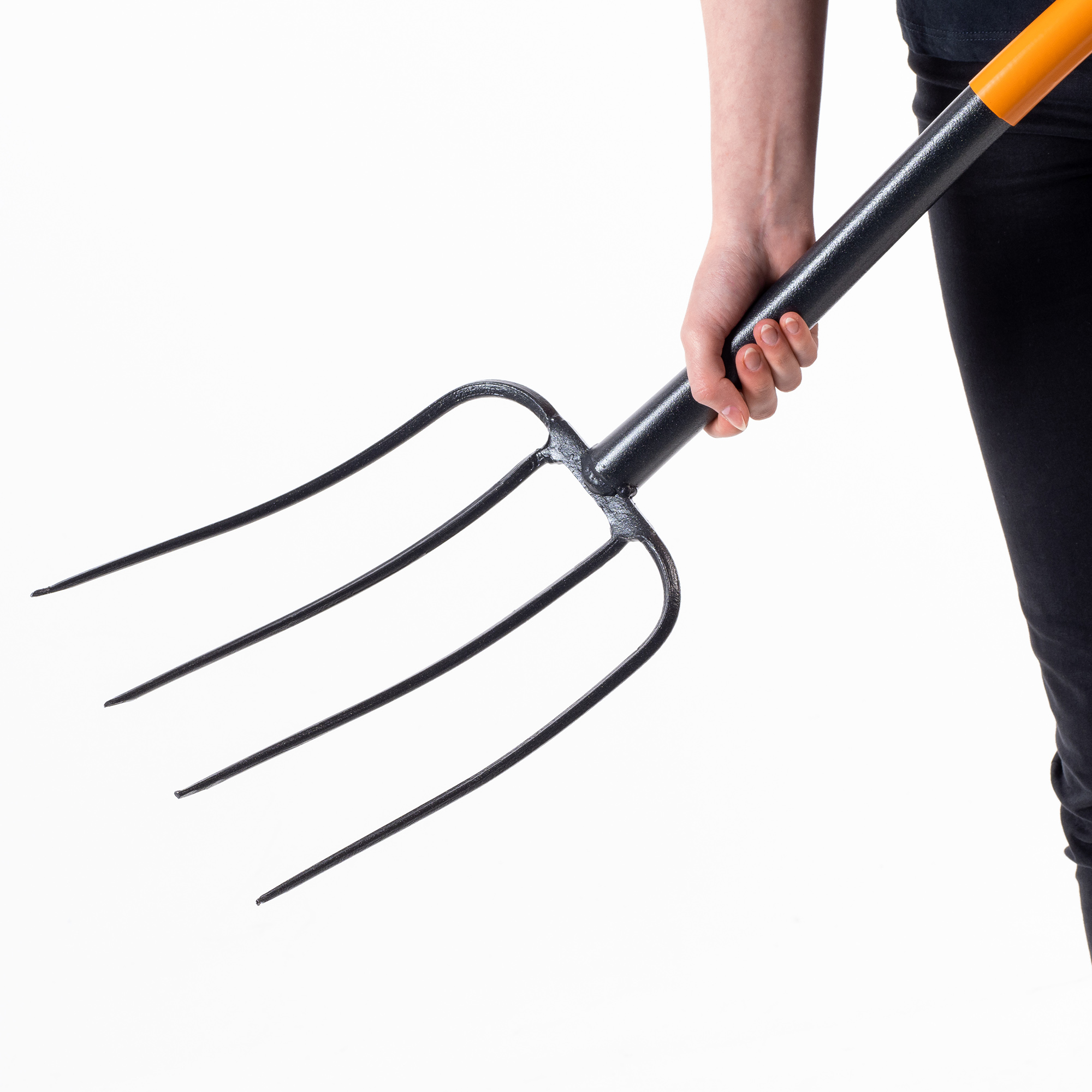 Widły gospodarcze Getas 132 cm, pomarańczowe