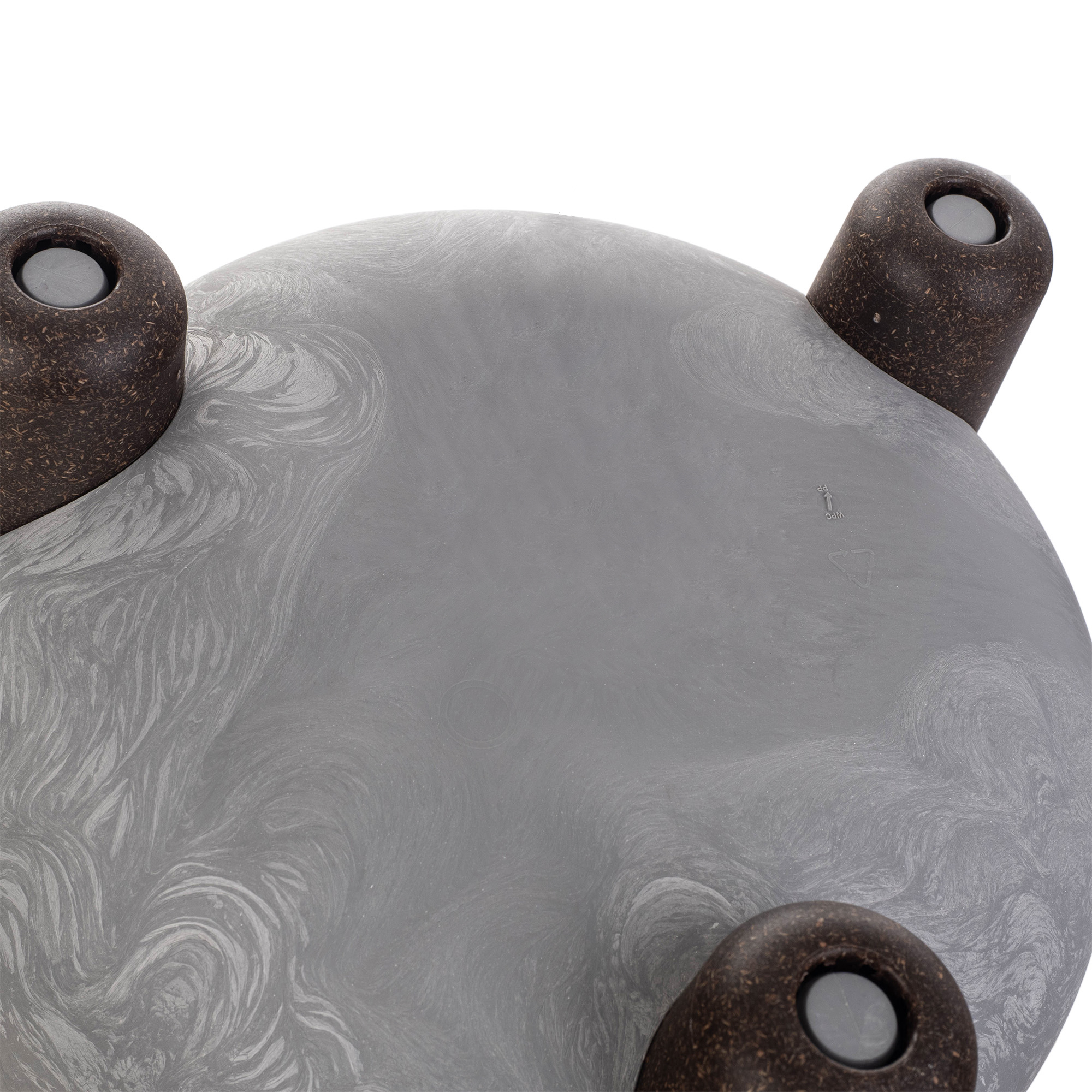 Doniczka osłonka Nauze 21cm szary beton