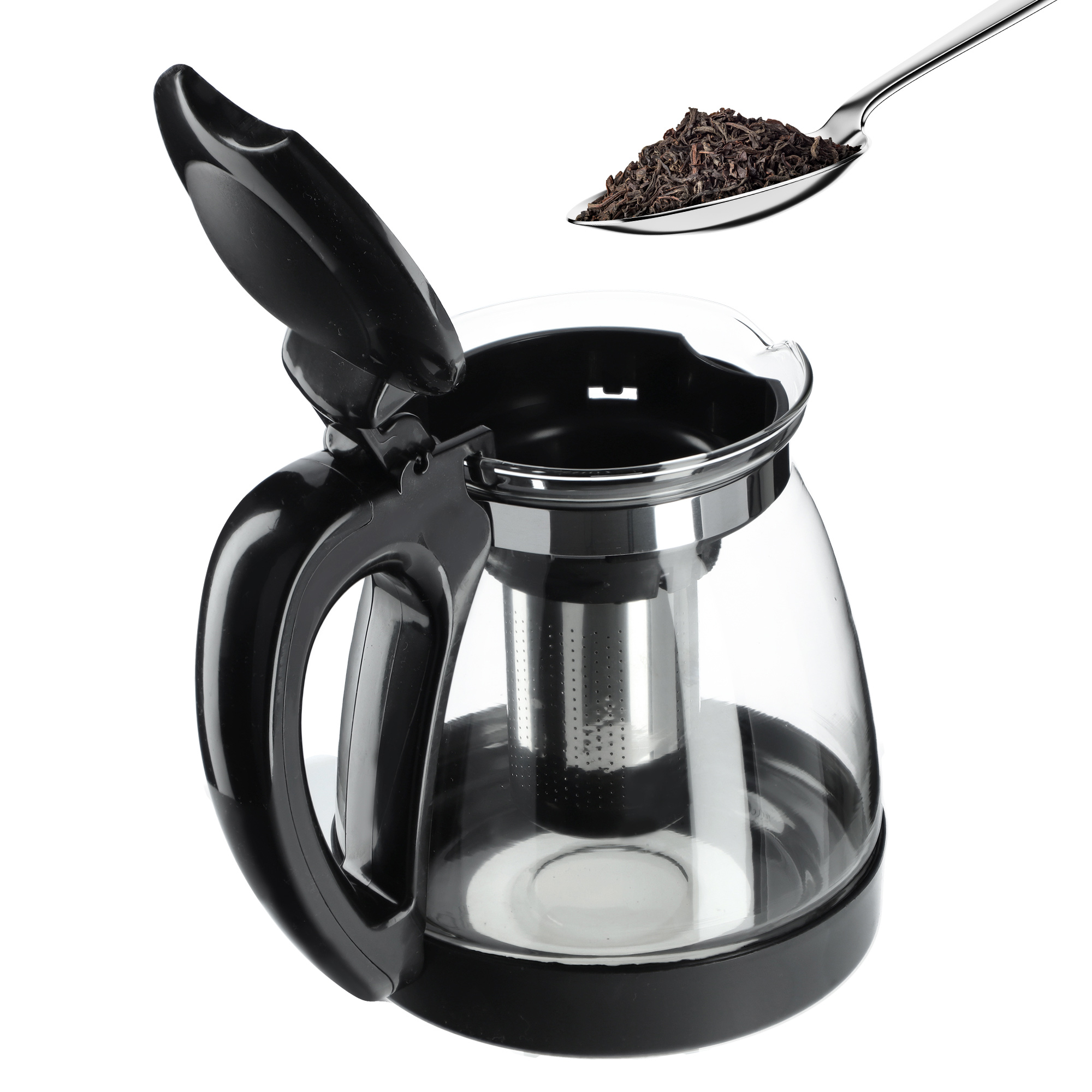 Dzbanek szklany z zaparzaczem Invrea 2.2L