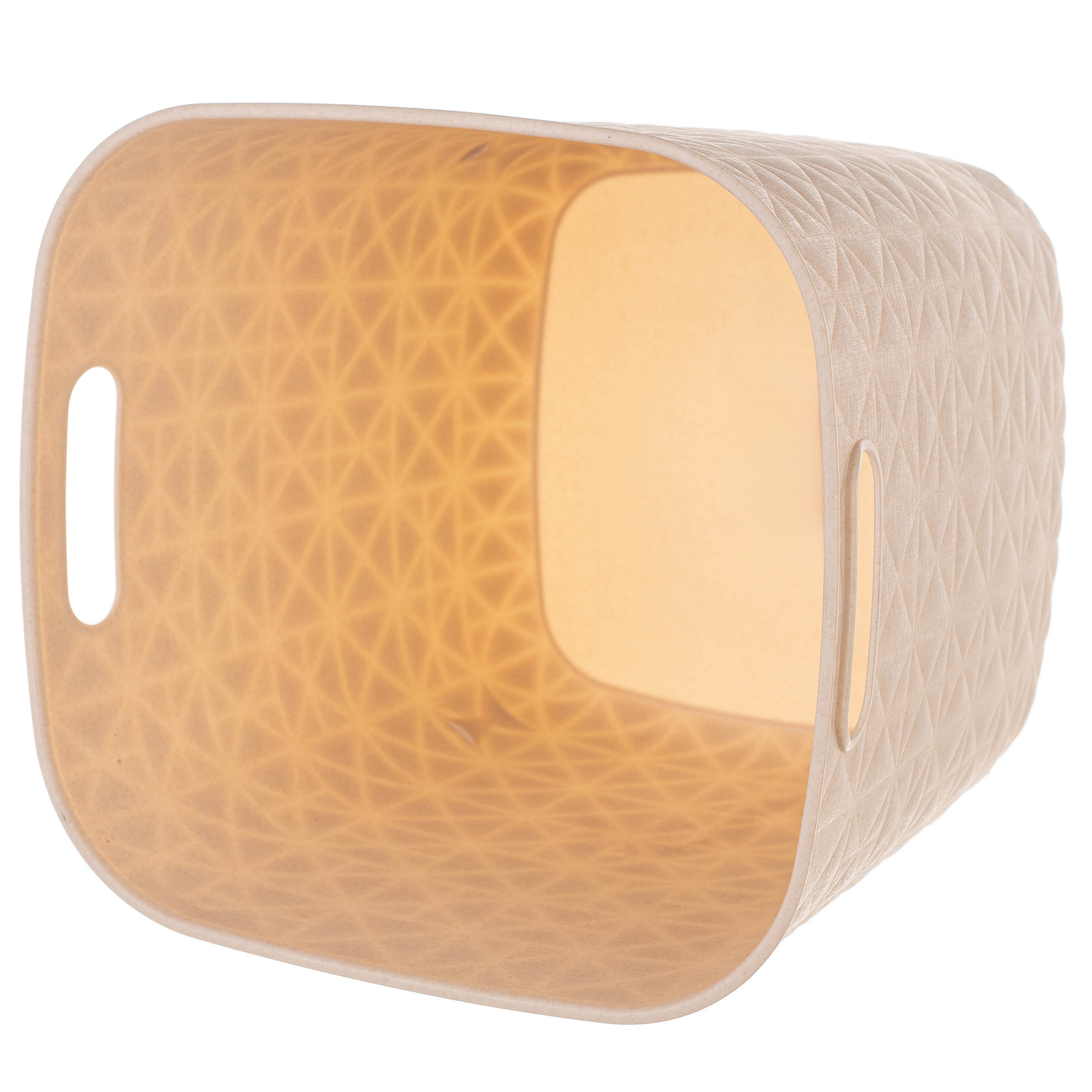 Koszyk Curver Softex kwadratowy 15L kremowy