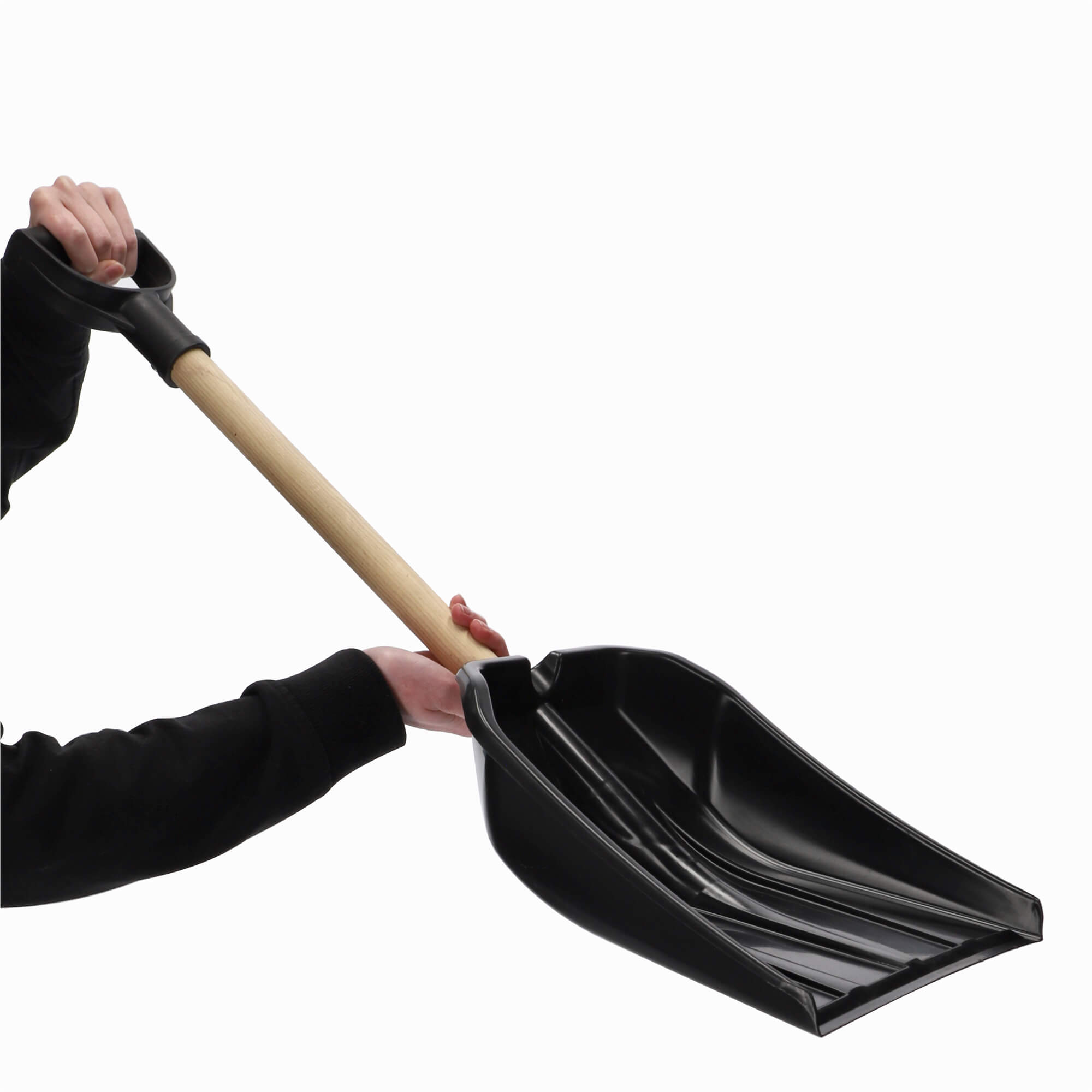 Saperka do śniegu Marlioz 81 cm, czarna