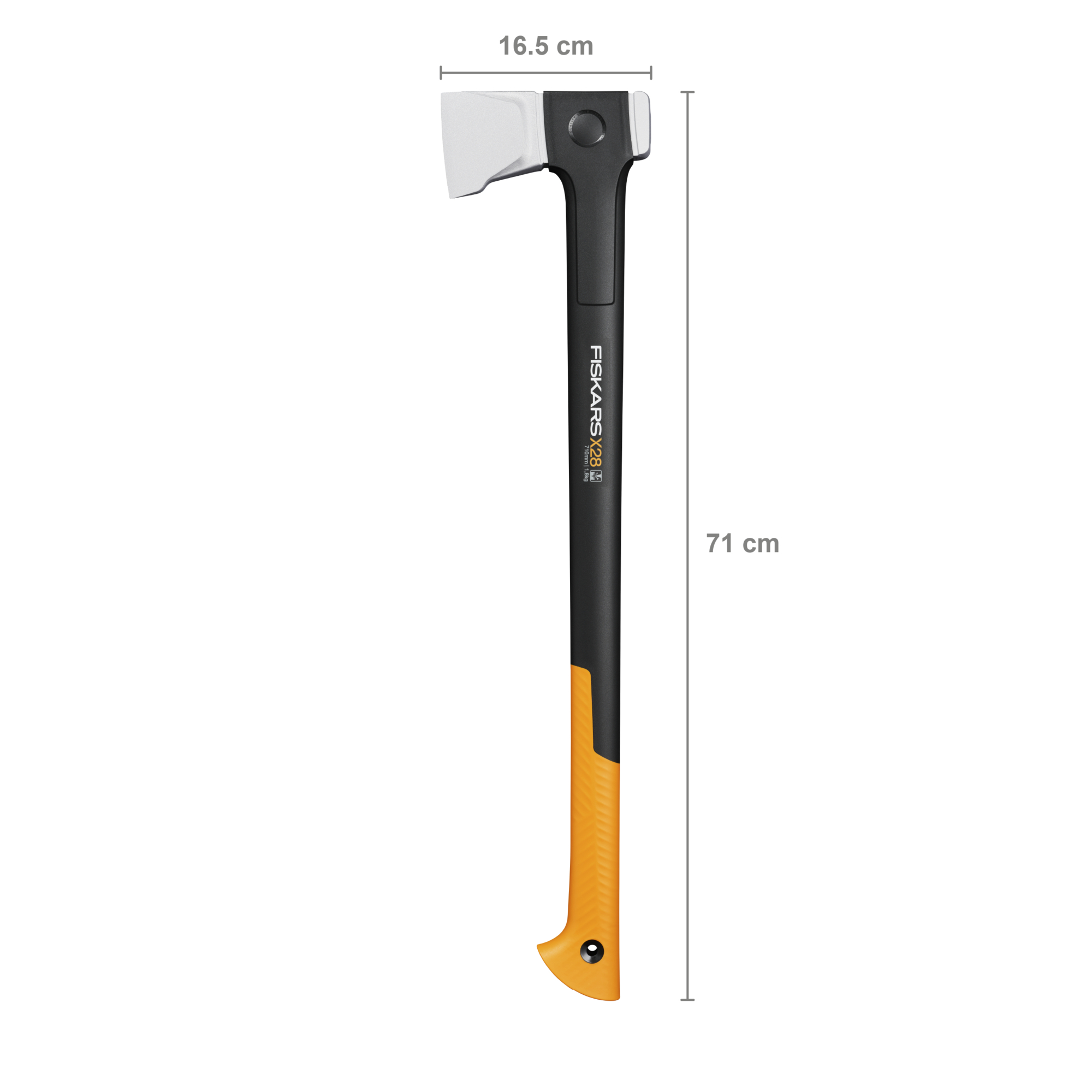 Fiskars 1069107 X-series Siekiera rozłupująca X28, ostrze M