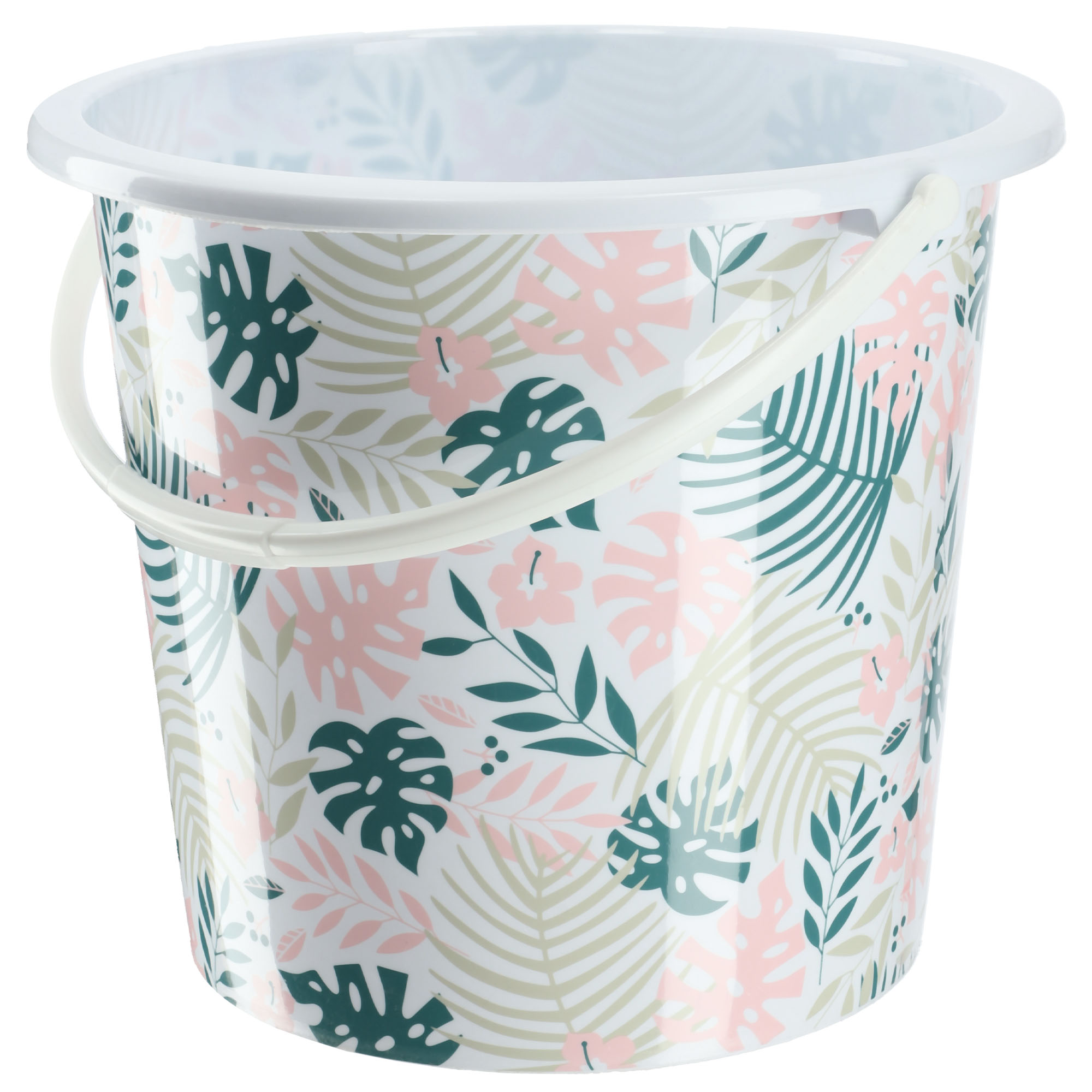 Wiadro plastikowe Ars 10L liście