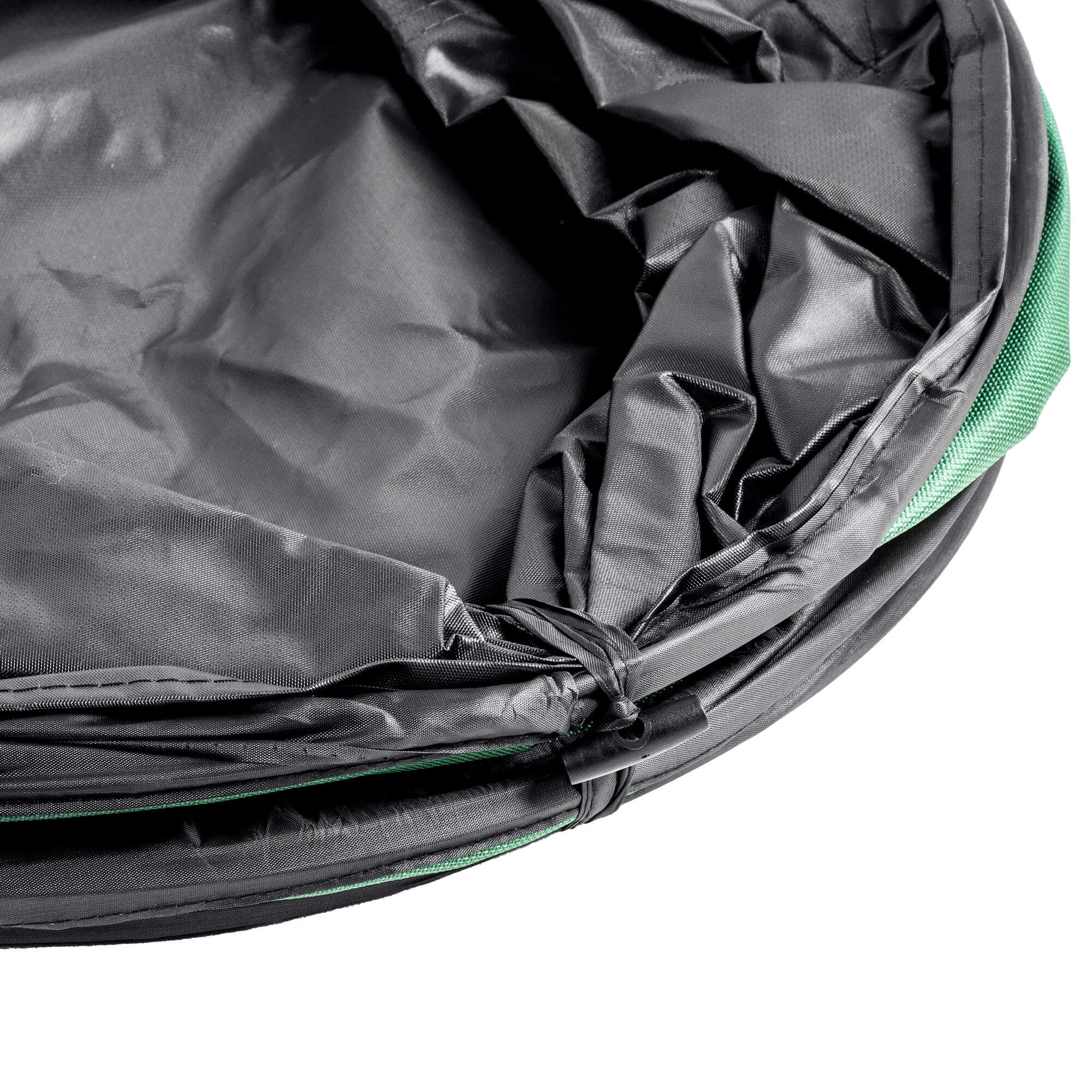 Składany kosz ogrodowy Vermenton 175L zielony