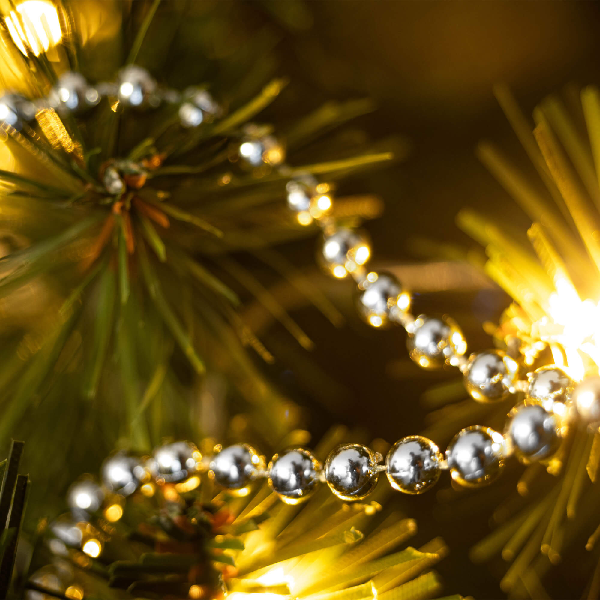 Girlanda świąteczna Meys 5m srebrna