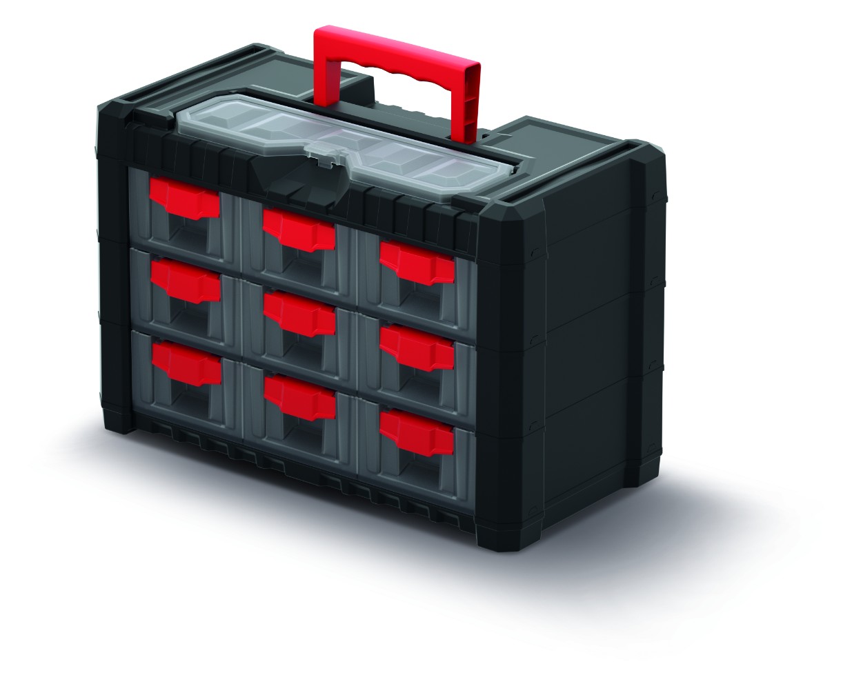 KISTENBERG Organizer narzędziowy Multicase Cargo 303 - KMC303 - czarny