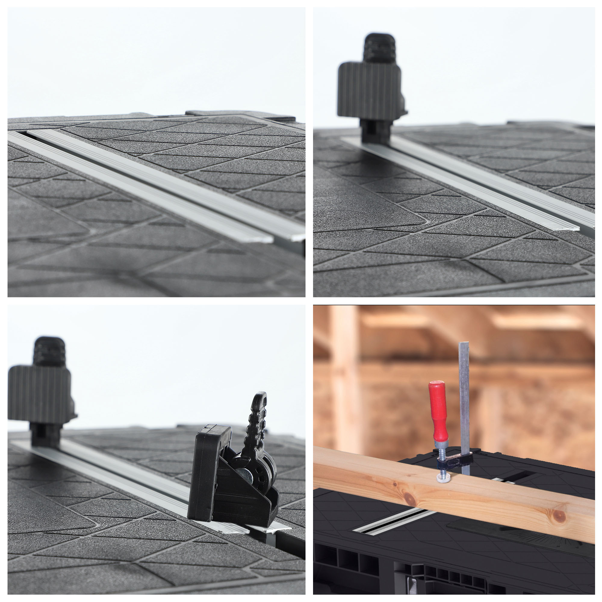 Stół warsztatowy składany Keter Jobmade 81 cm, czarny