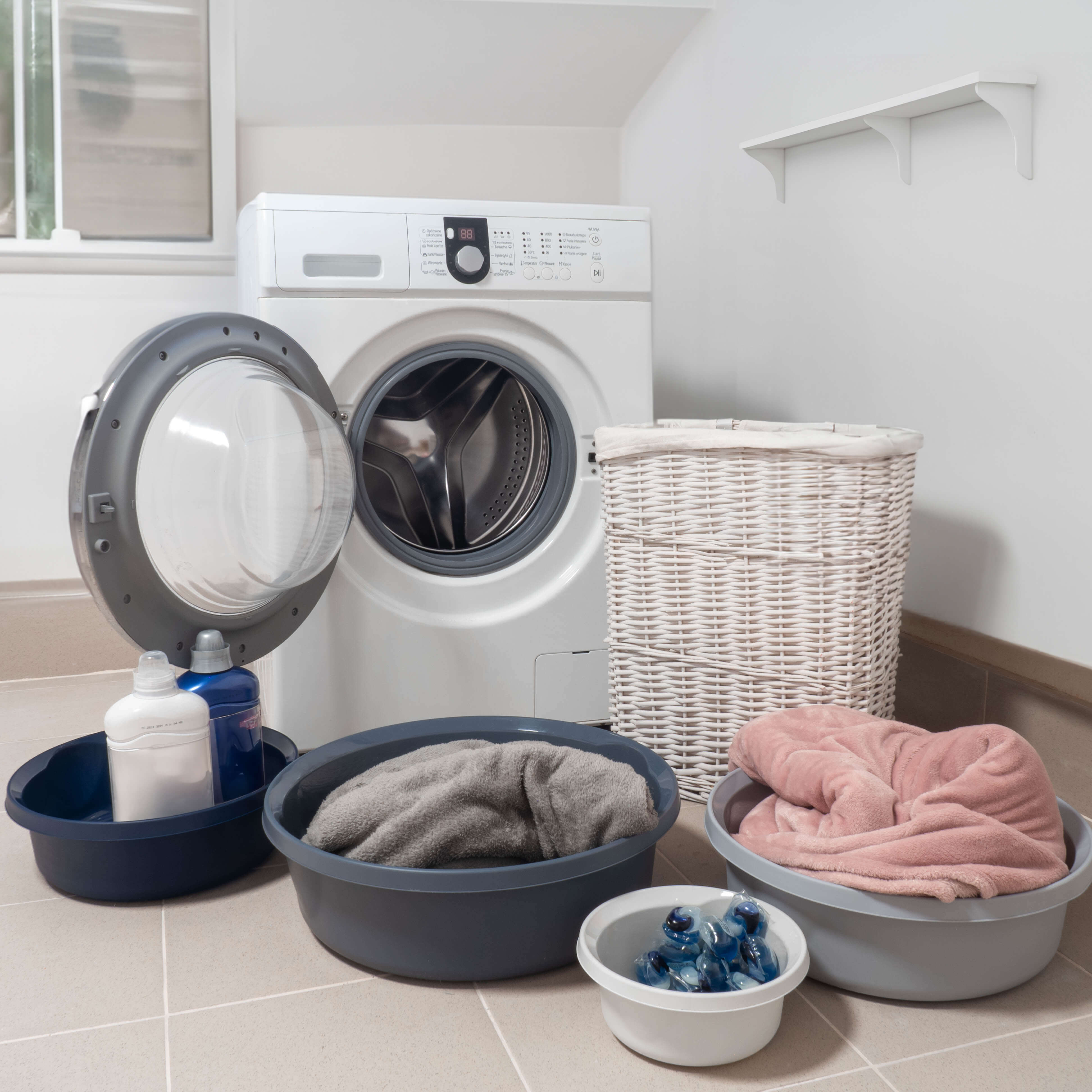 Miska łazienkowa Loja matowa 2L, szara