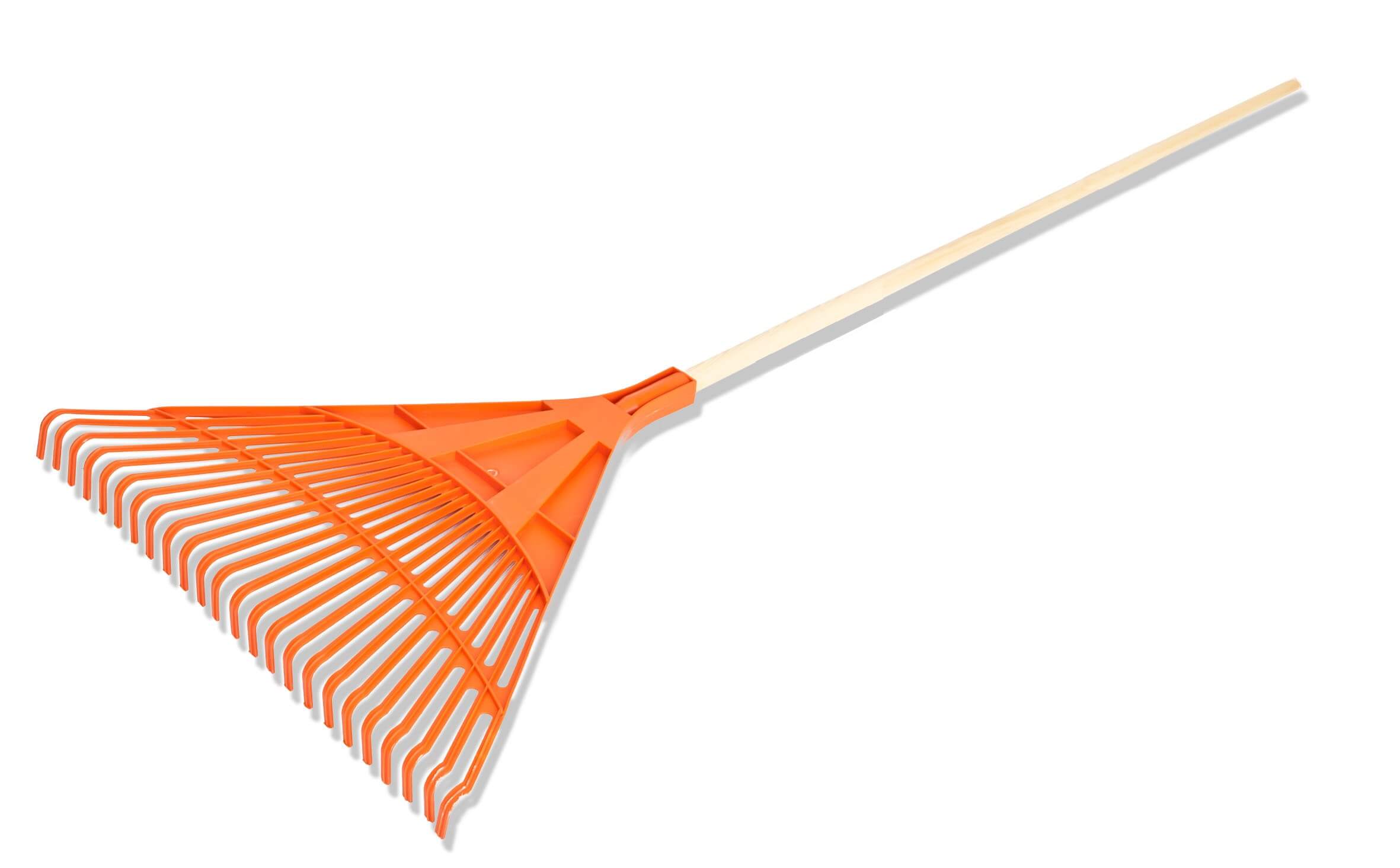 Grabie do liści Scotto 176x 60 cm, pomarańczowe