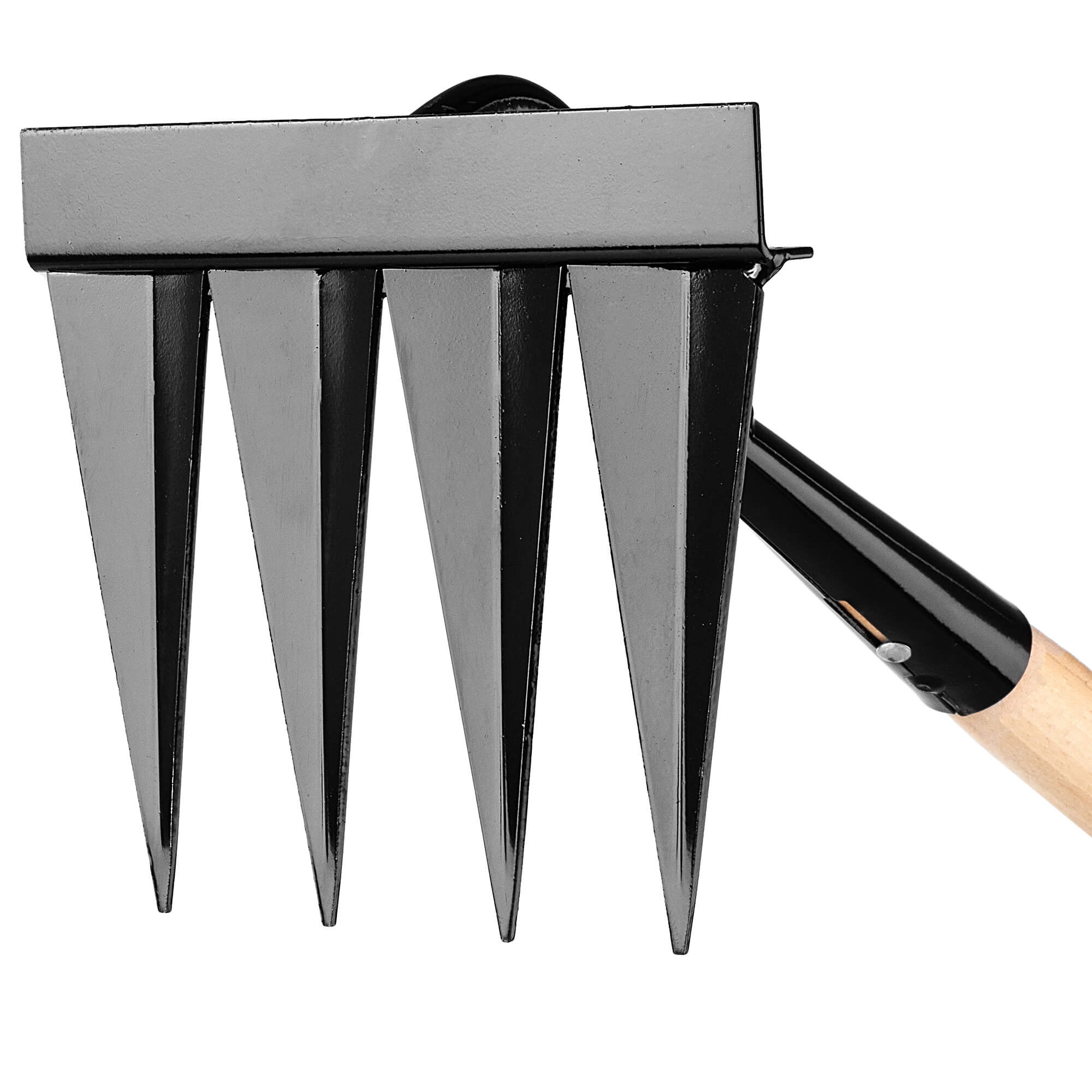 Motyczka do pielenia Fontelo 4-zębna z trzonkiem drewnianym