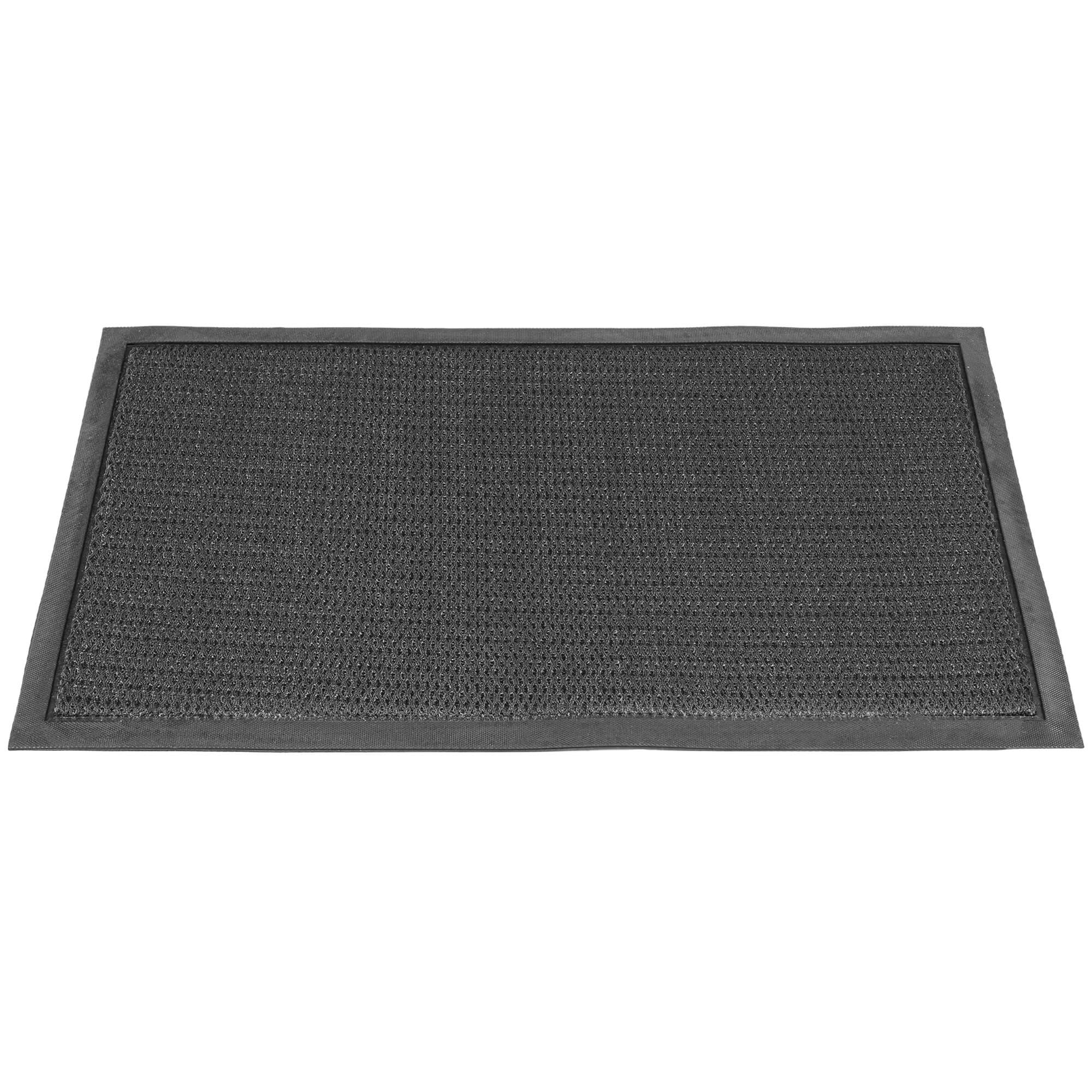 Wycieraczka pod drzwi Feyt 75 x 45 cm czarna