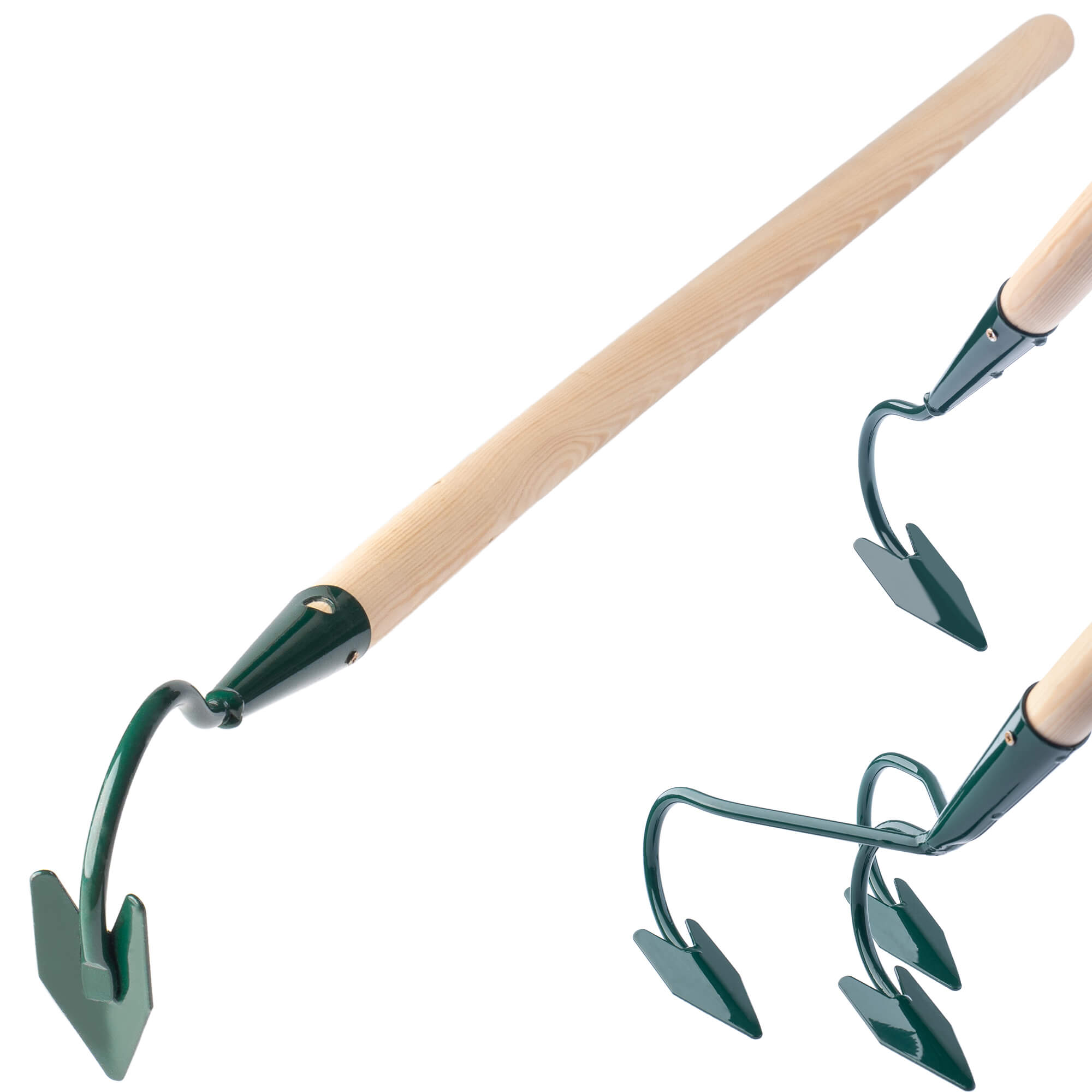 Spulchniacz drewniany Ortelle, 1-zębny, zielony