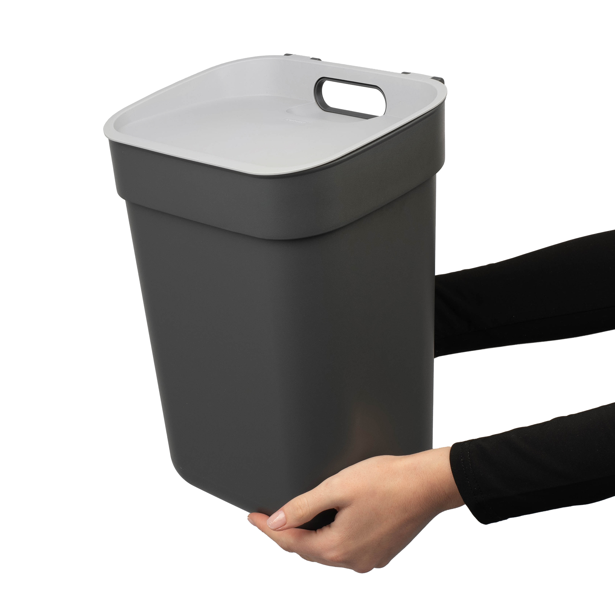 Kosz do segregacji śmieci Curver Ready to Collect 10L szary