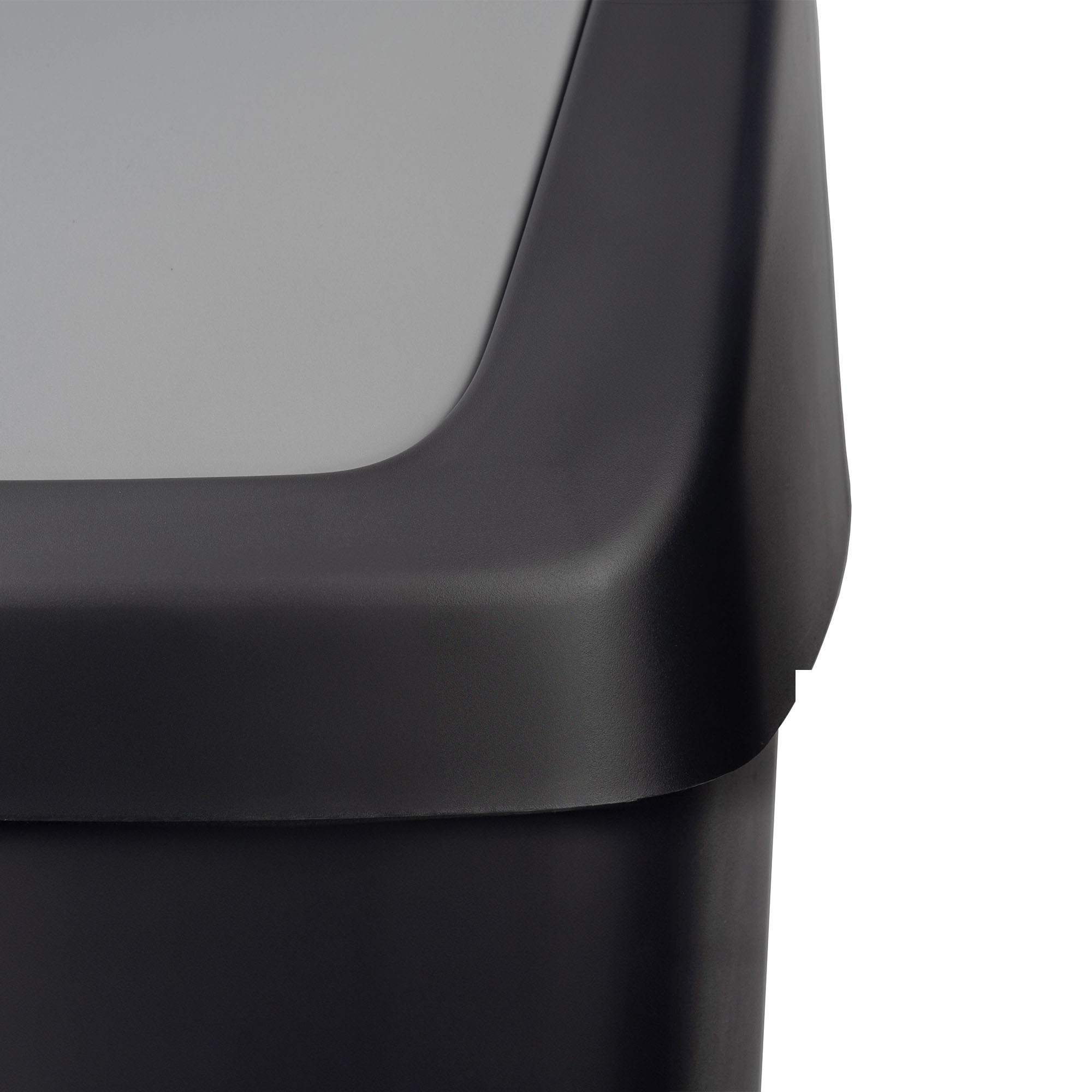 Kosz na śmieci Curver Swing Top czarny 10L