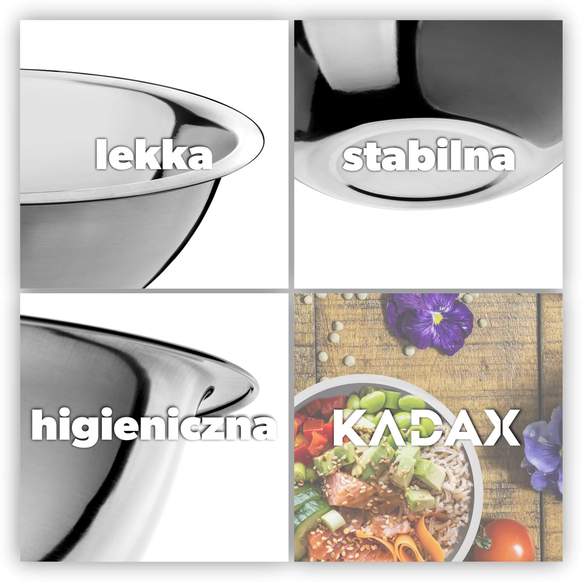 Miska kuchenna nierdzewna Fjus 20 cm