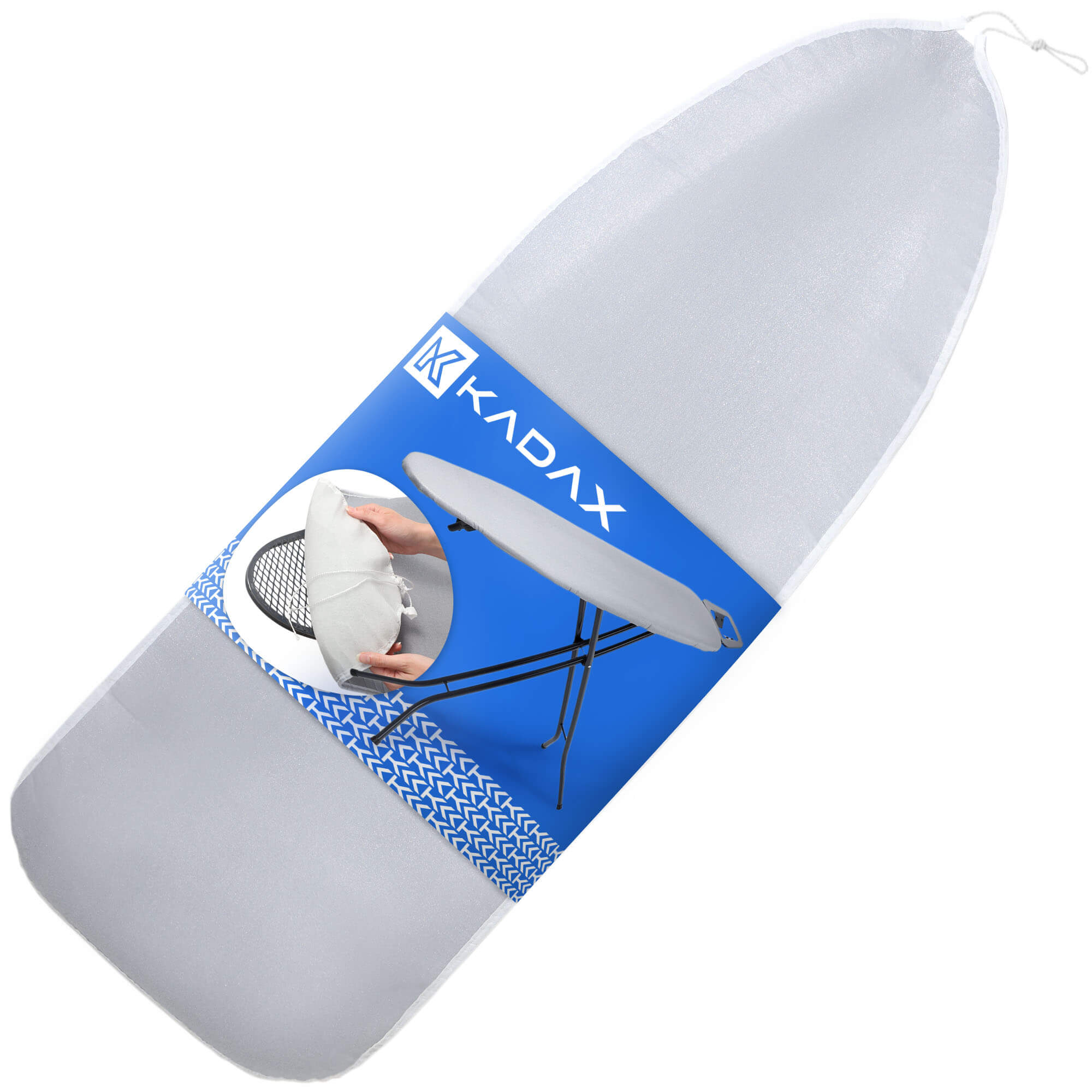 Pokrowiec na deskę metalizowany Bagn 126 x 45 cm