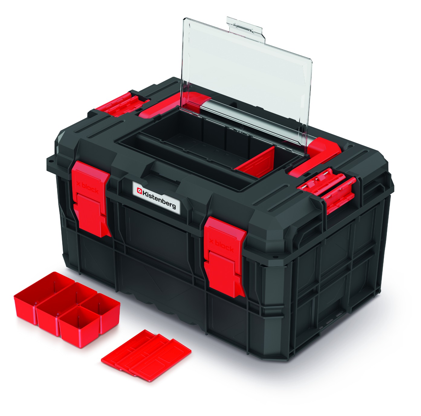 KISTENBERG Skrzynia narzędziowa X Block ALU LOG 30 - KXBA604030 - czarny