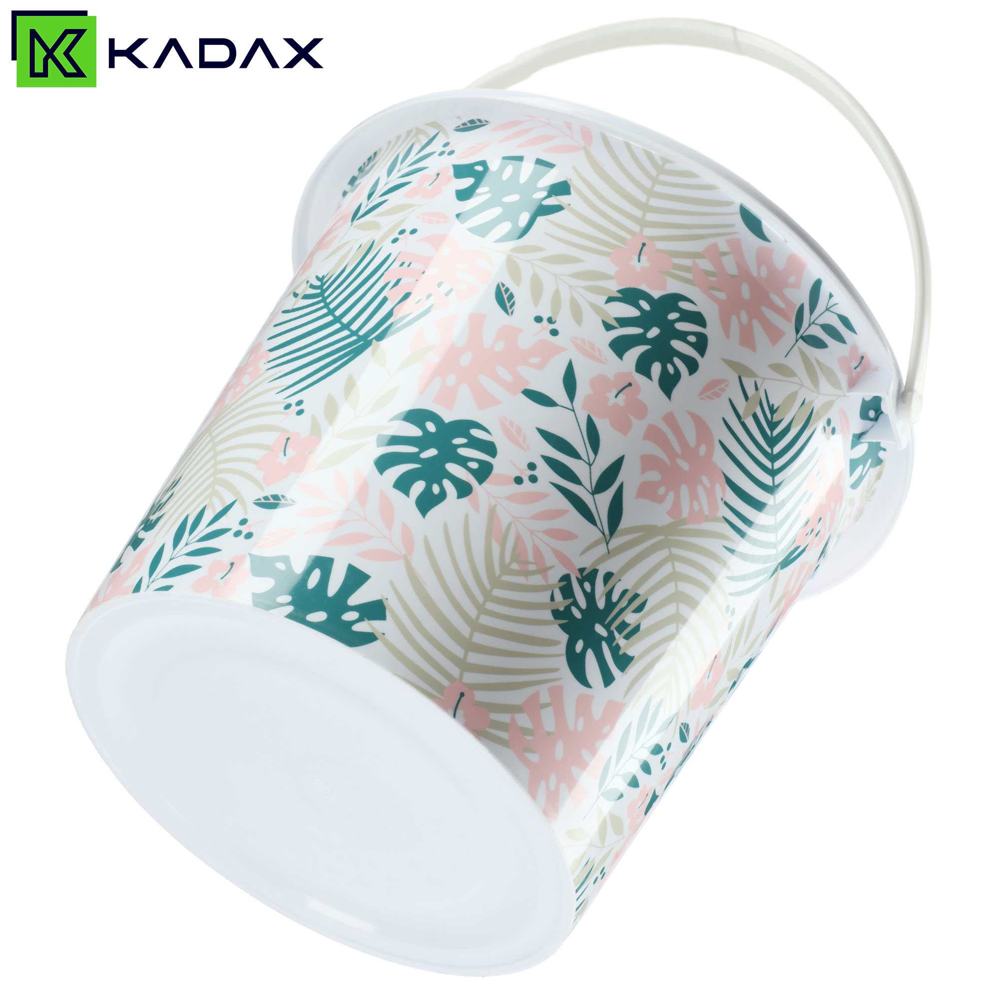 Wiadro plastikowe Ars 5L liście