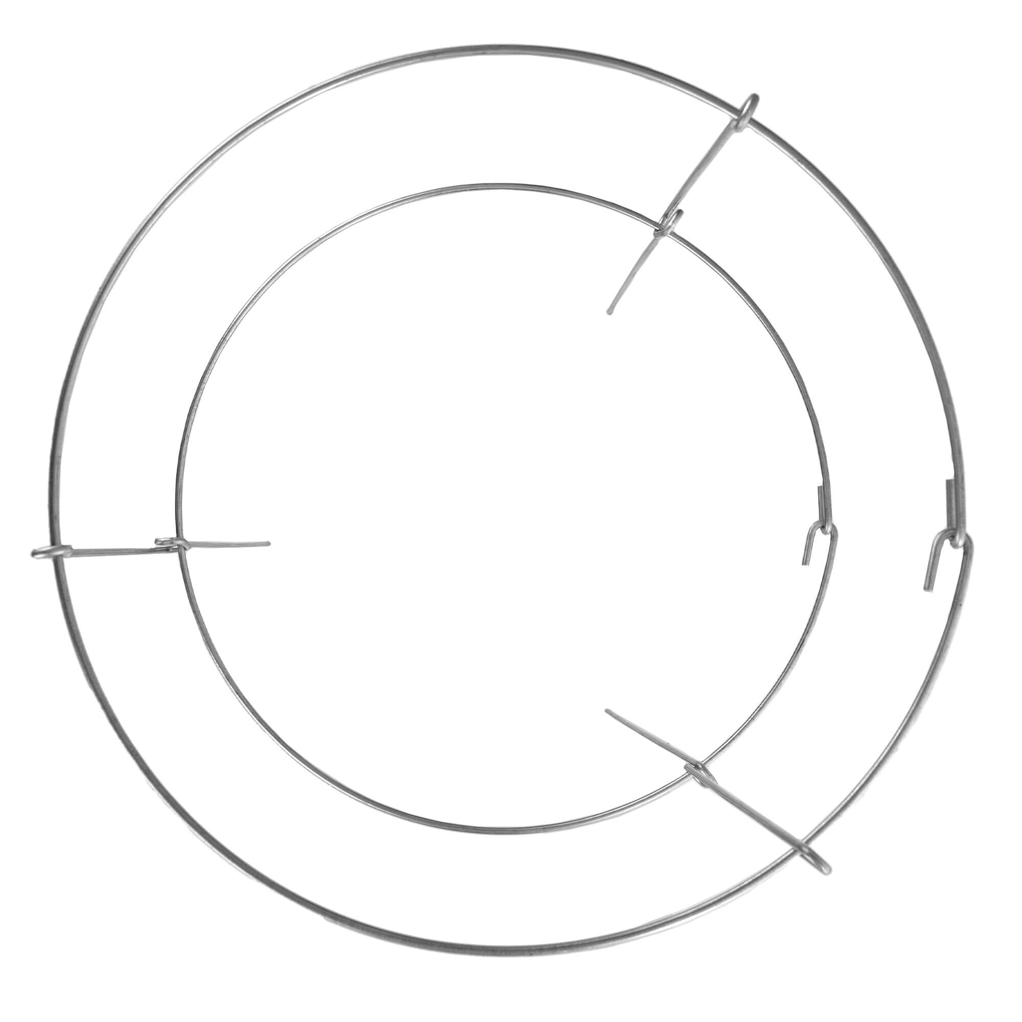 Obejma do roślin stalowa 60 x 36 cm, czarna