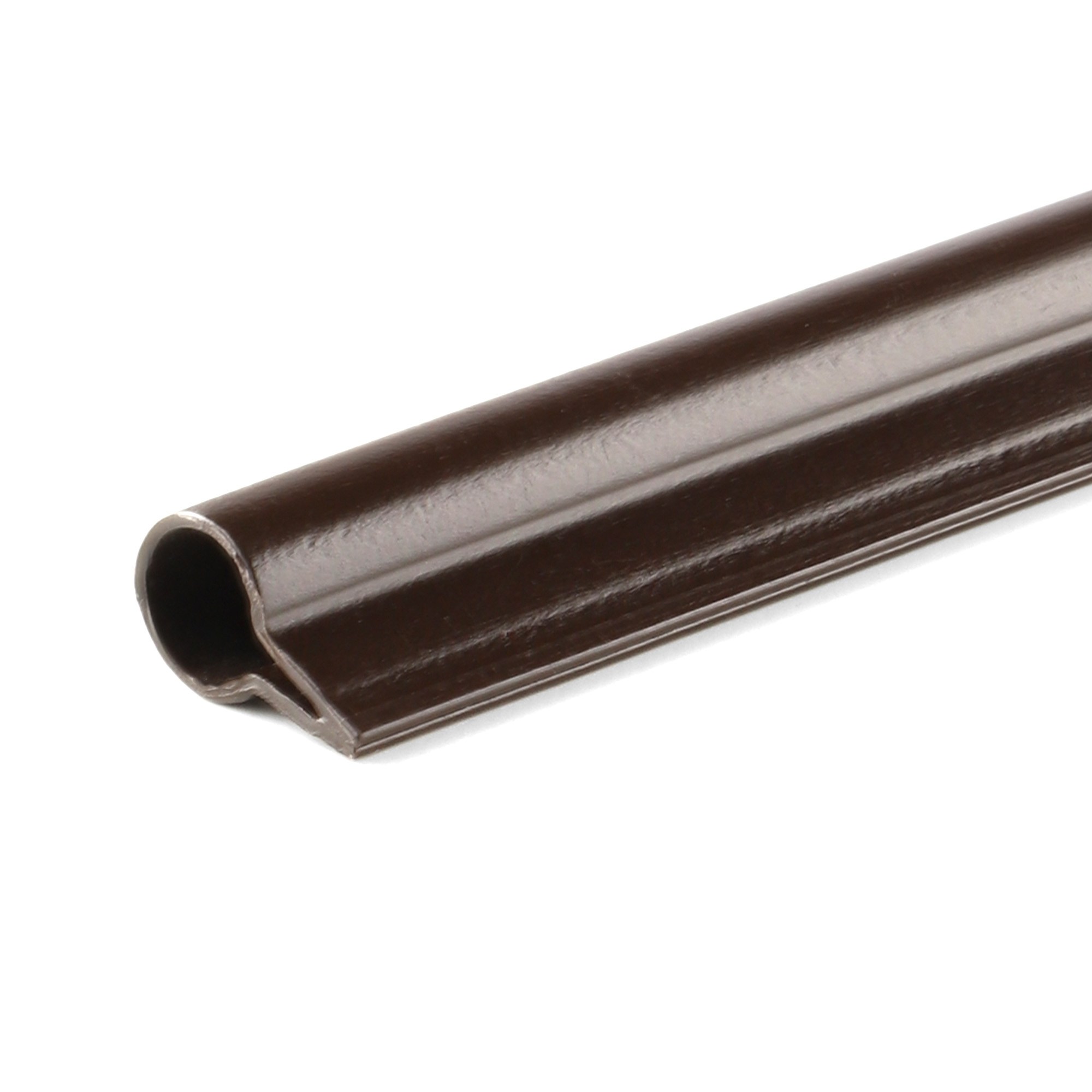 Klipsy do taśmy ogrodzeniowej ciemno brązowe 1 x 17 cm, 2 szt.