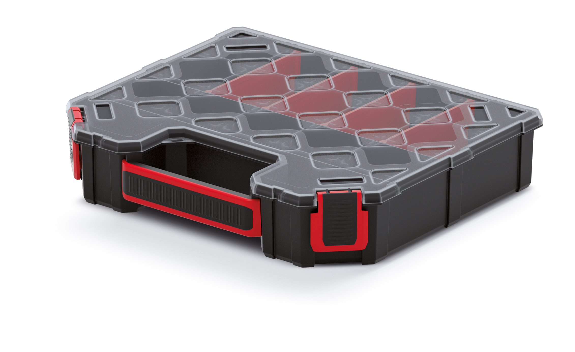 KISTENBERG Organizer narzędziowy Tager 30 niski S - KTG30256S - czarny