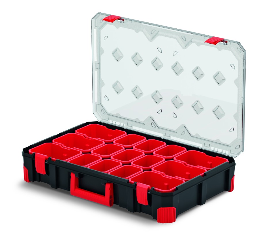 KISTENBERG Organizer narzędziowy Titan 60 B - KTI6040B - transparentny