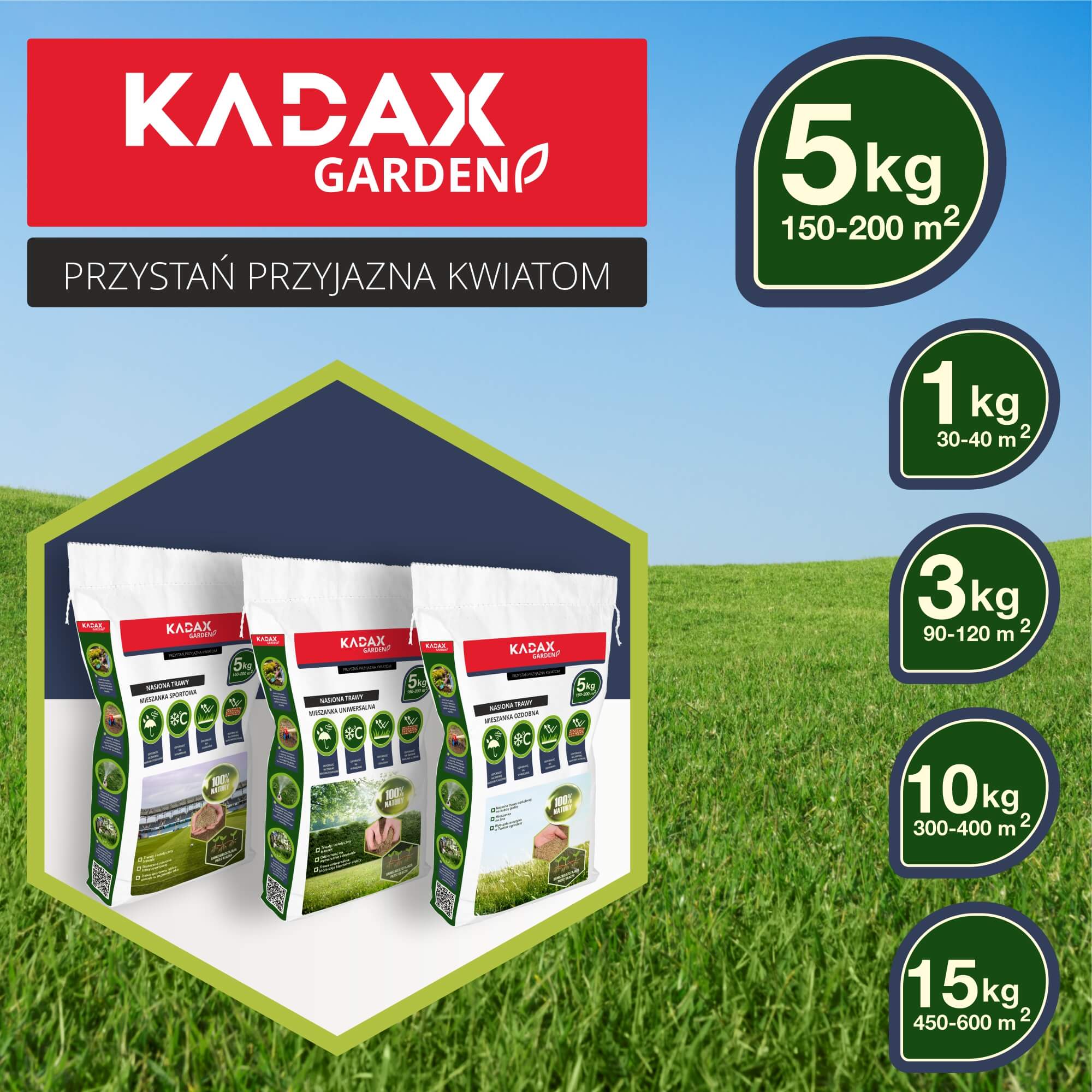 Trawa ozdobna 5 kg