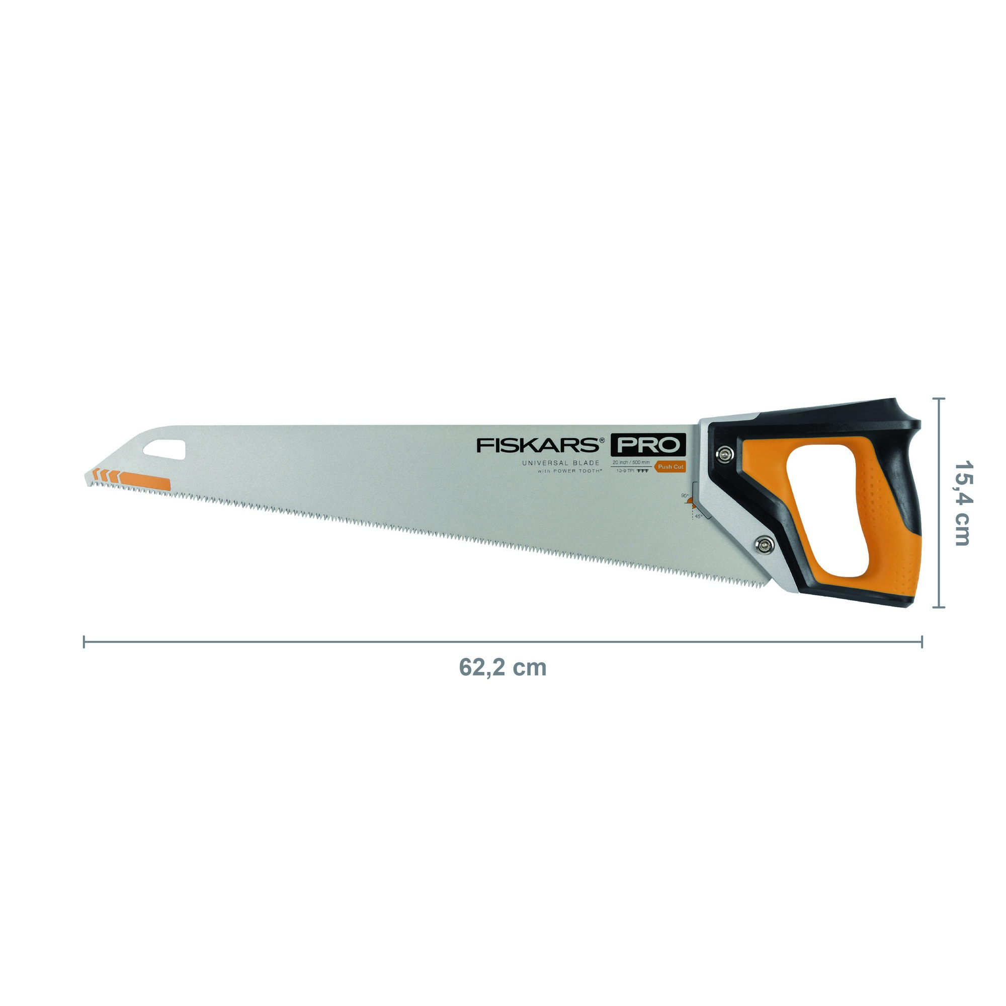 Fiskars 1062919 PowerTooth Piła ręczna 500 mm 9tpi