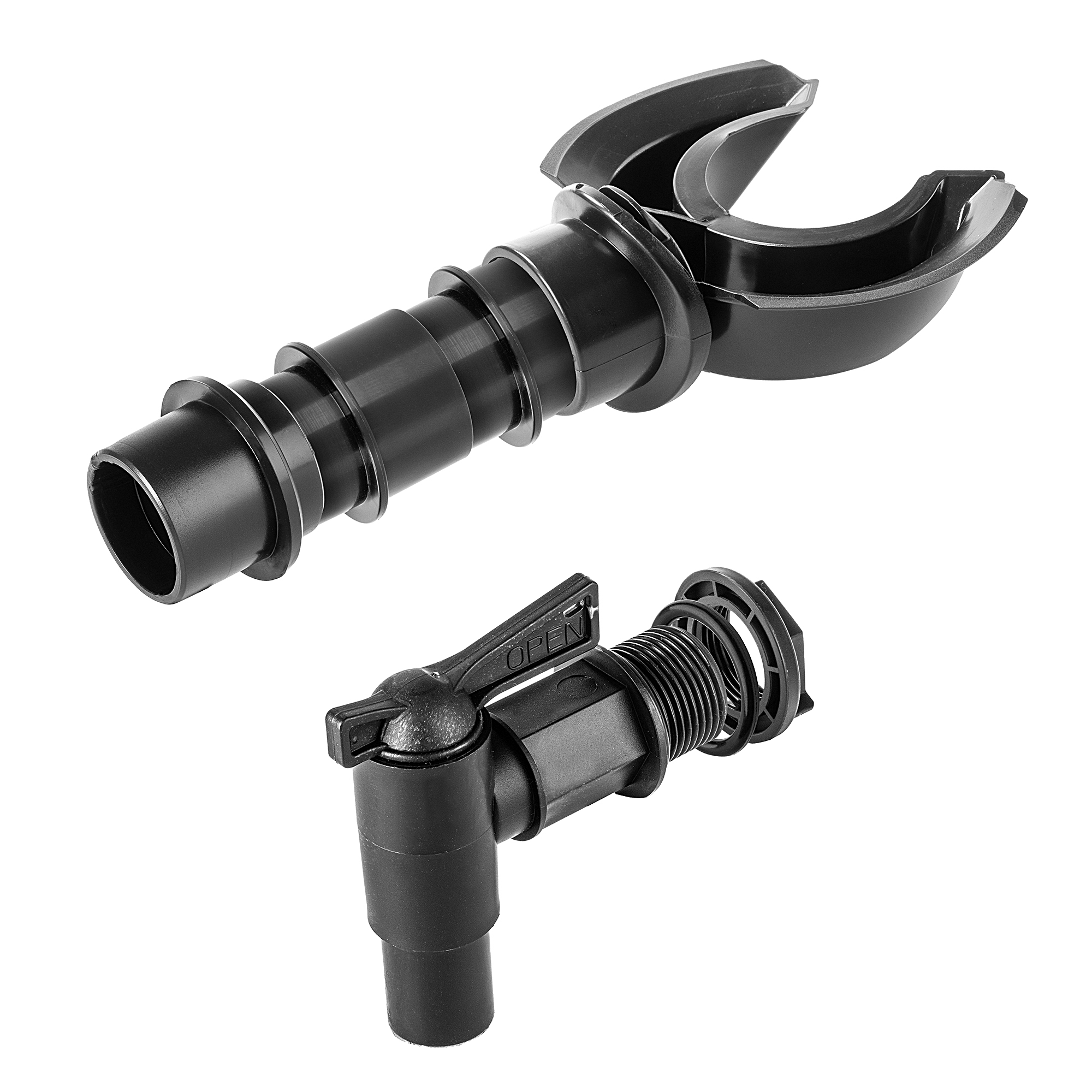 Zestaw przyłączeniowy Trest z kranikiem