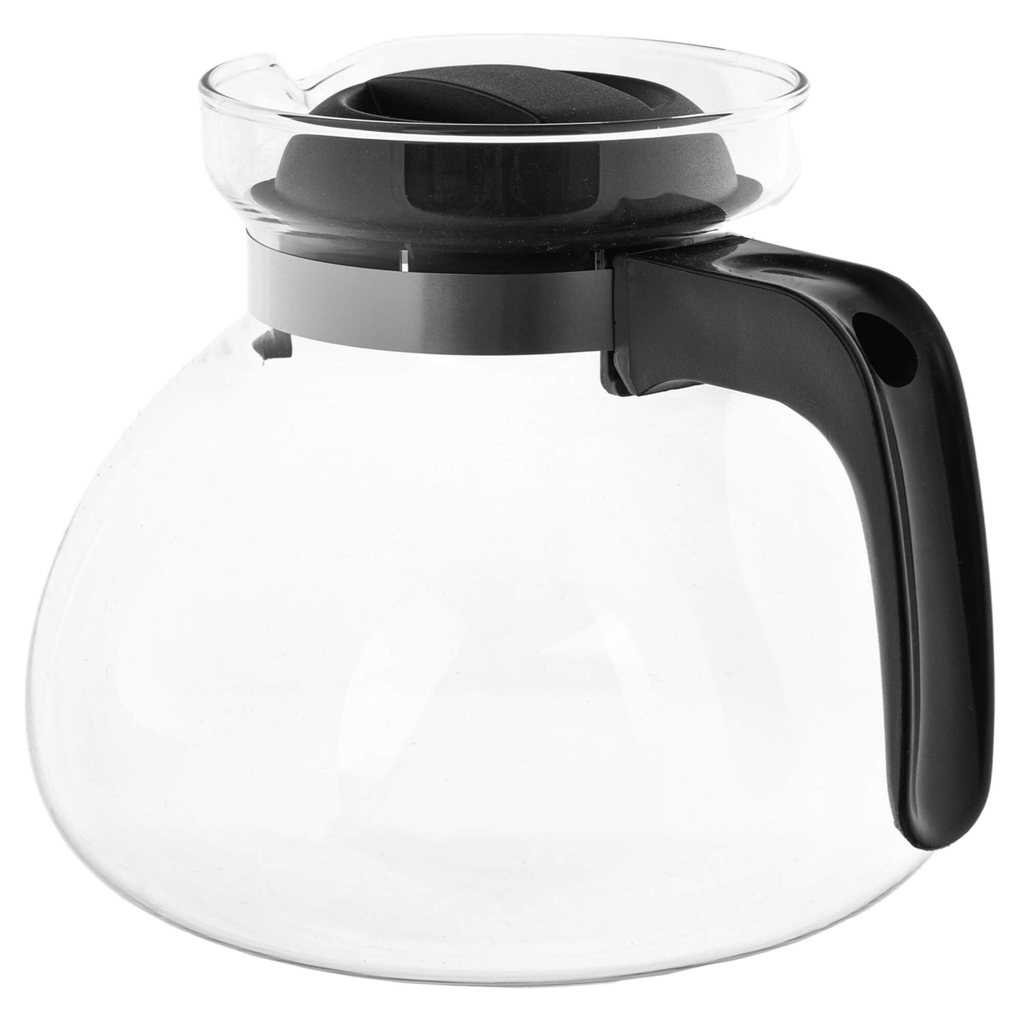 Dzbanek żaroodporny Flond, 1,7L, czarny