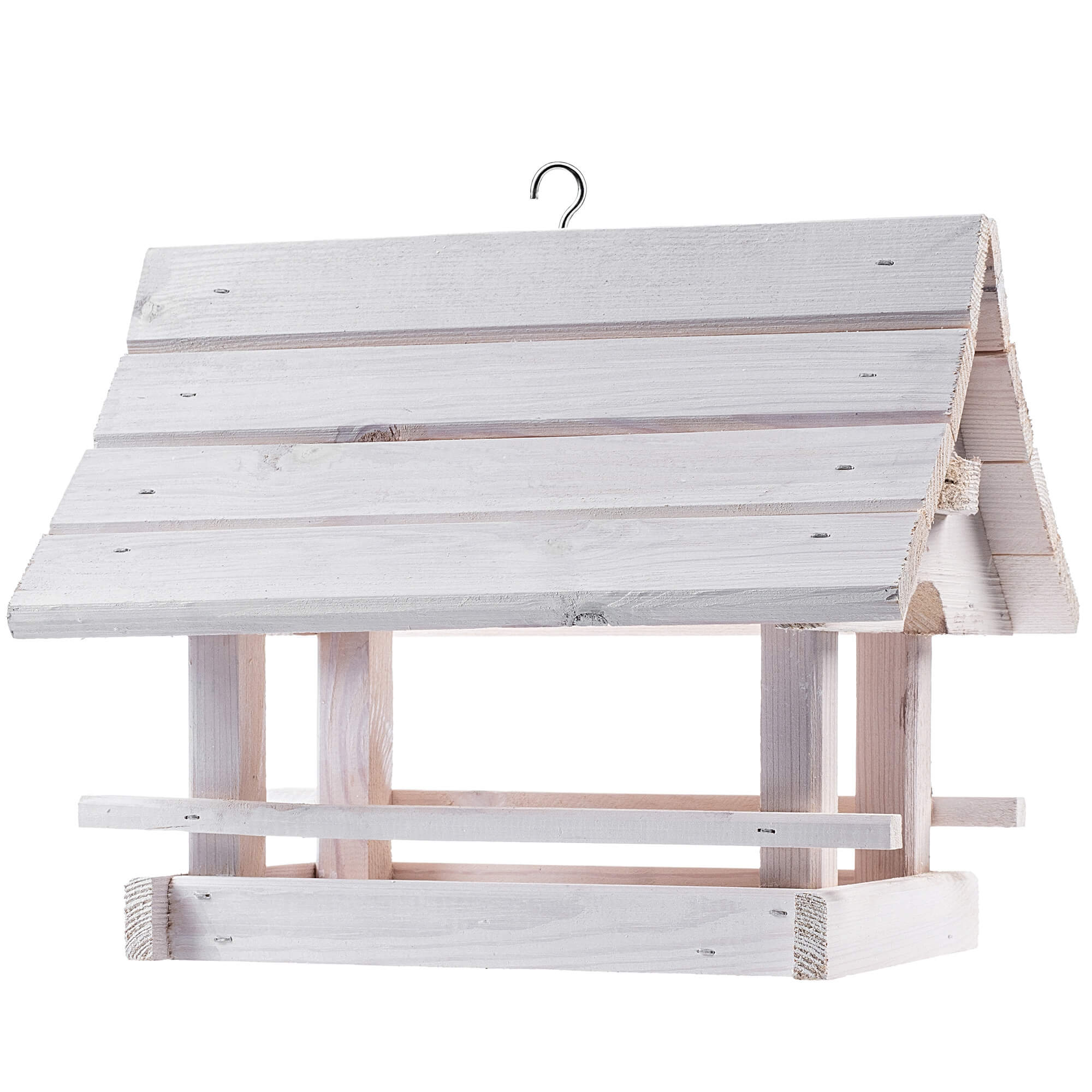 Karmnik dla ptaków Arbis domek 30 x 25 cm biały