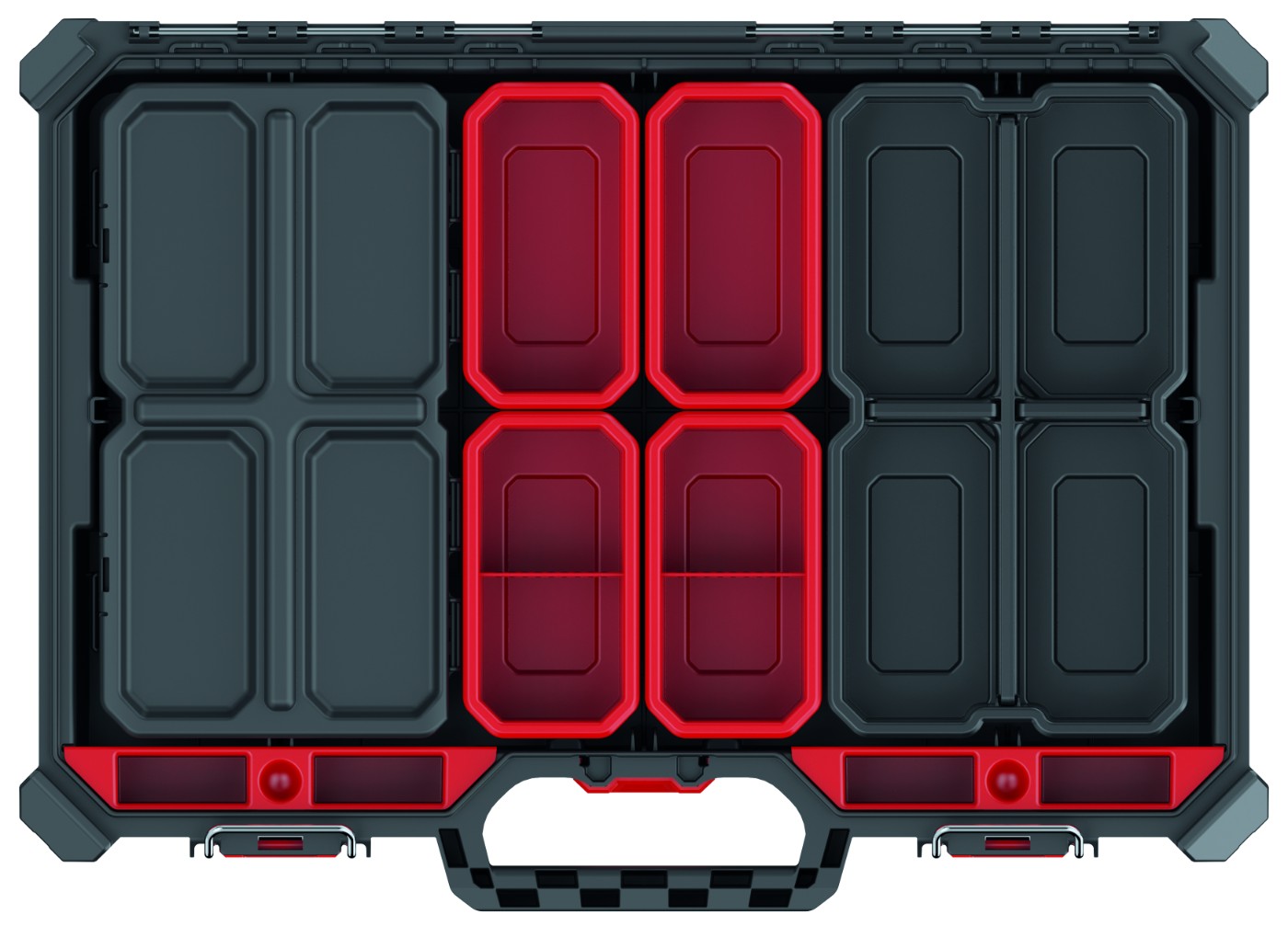 KISTENBERG Organizer narzędziowy MSX 55 B niski - KMX55408B - czarny