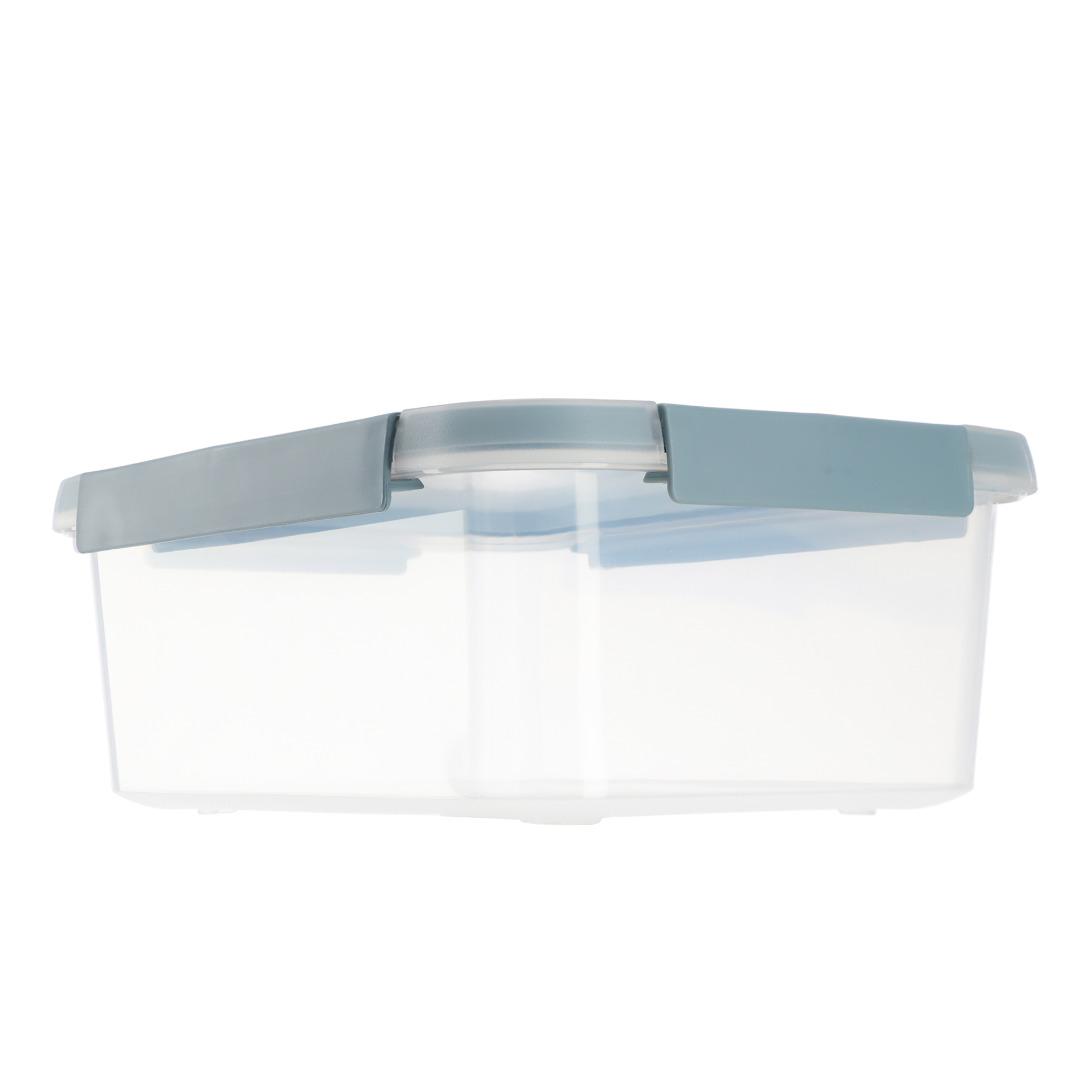 Pojemnik na żywność 3.5L Curver Smart Fresh Eco, szarobłękitny 29cm
