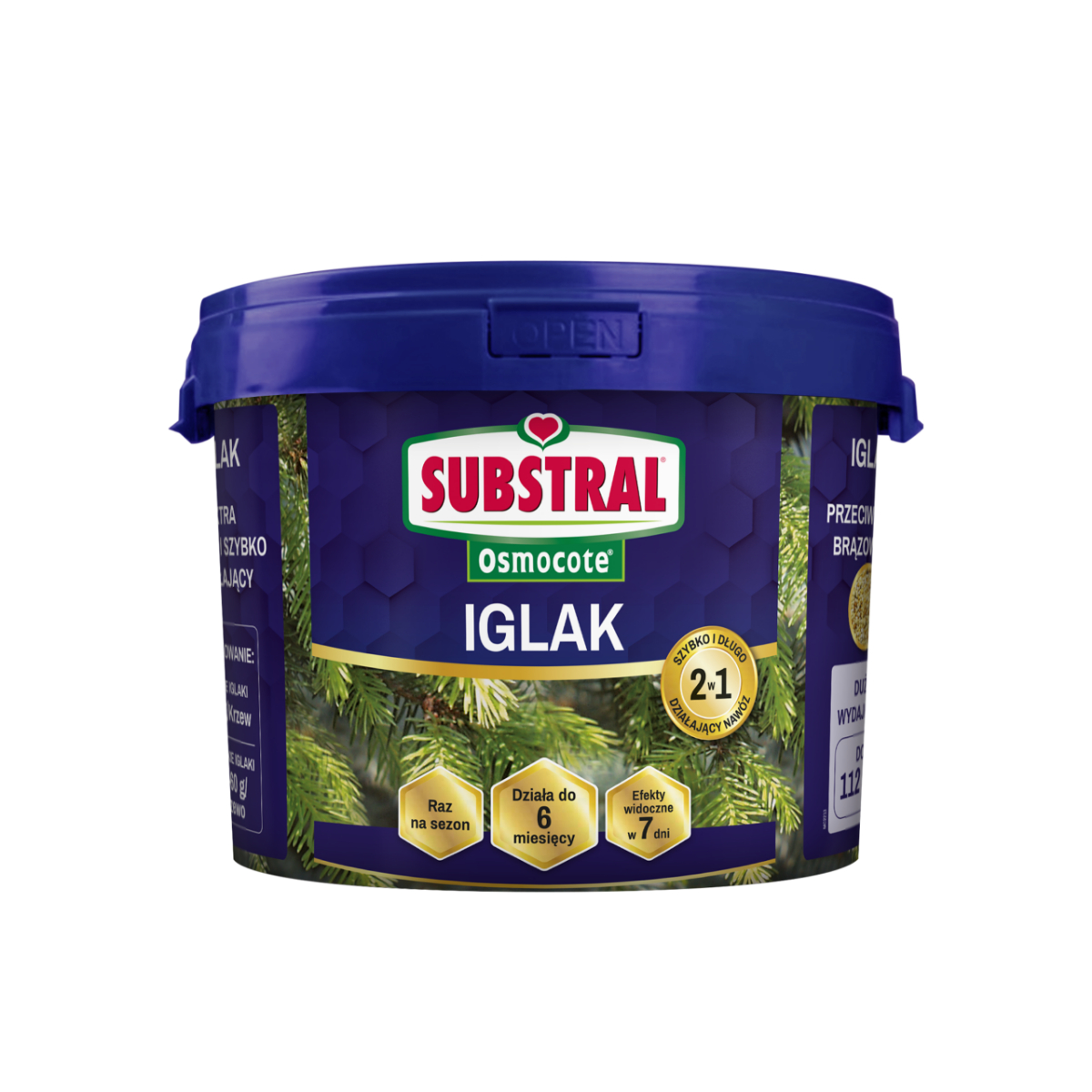 Substral Osmocote Nawóz Iglak 2w1 dla roślin kwaśnolubnych oraz iglastych 4.5 kg