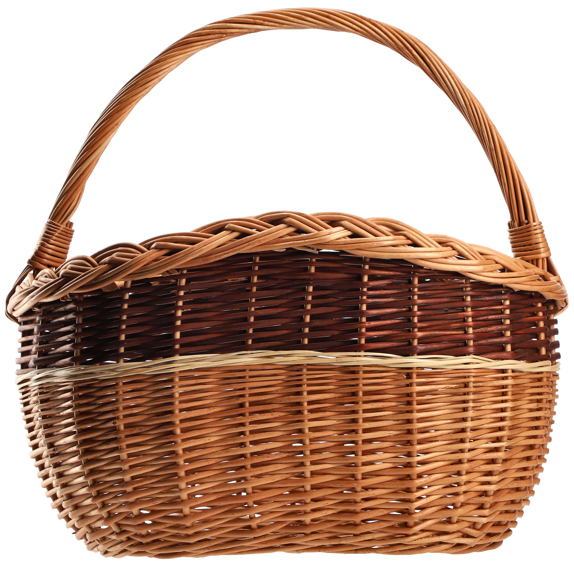Kosz wiklinowy Anfo 43 x 30 cm, naturalny