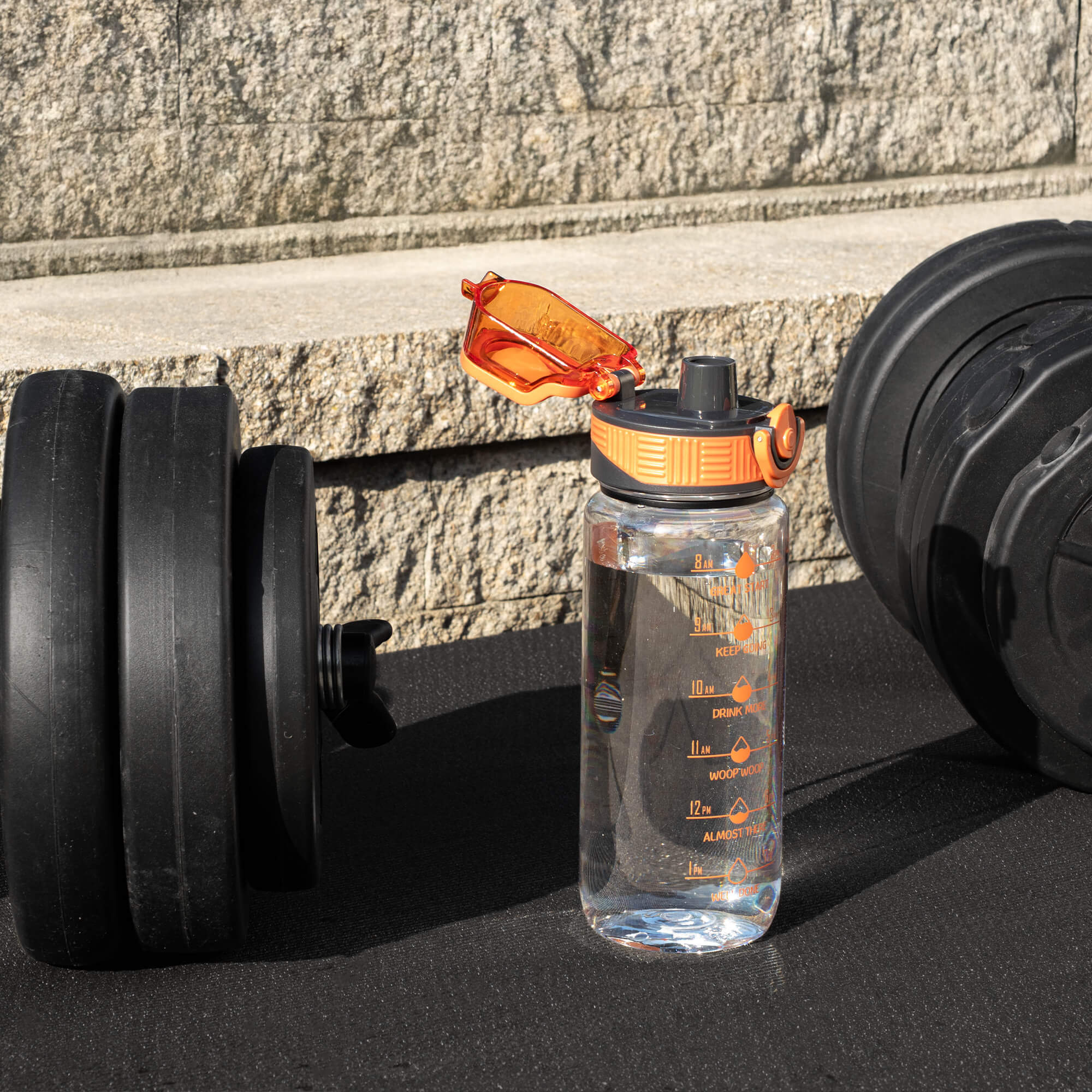 Butelka tritanowa na wodę Alpo 750ml bidon pomarańczowy