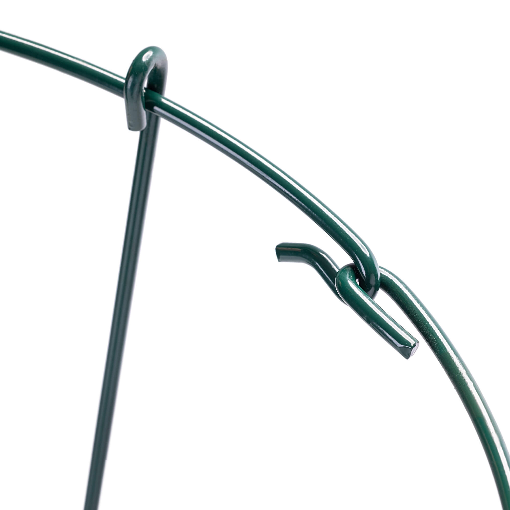 Podpora ogrodowa Mahet okrągła 60 cm stalowa zielona 3 szt.