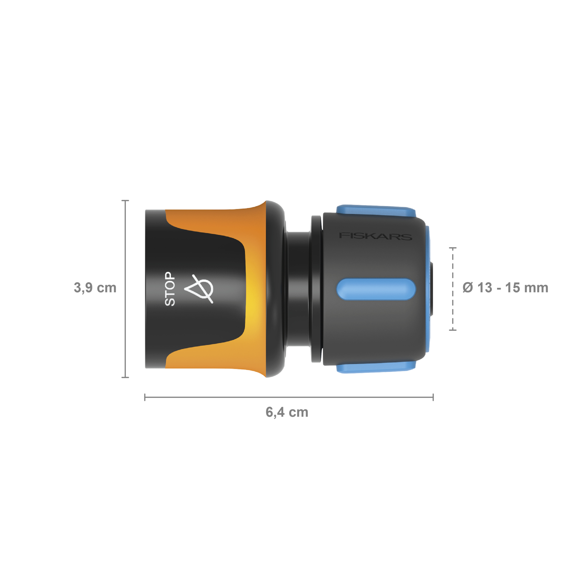 Fiskars 1027079 Szybkozłącze ze stopem 13-15 mm (1/2-5/8”)