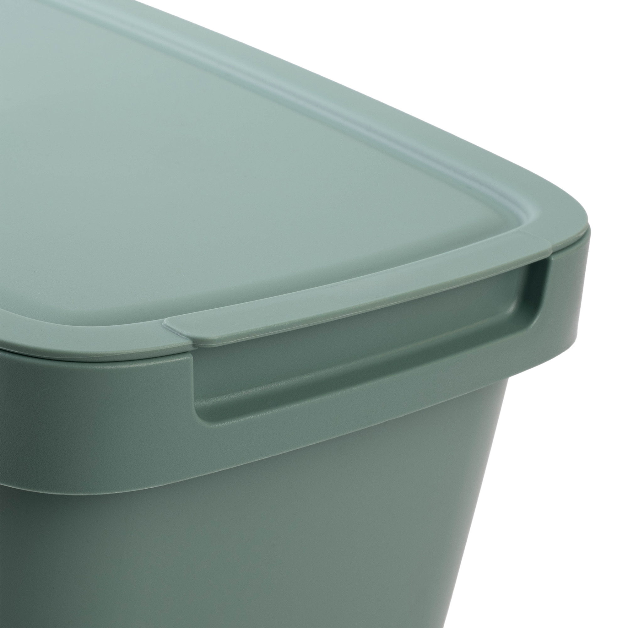 Kosz na śmieci Salans jasny zielony 6L