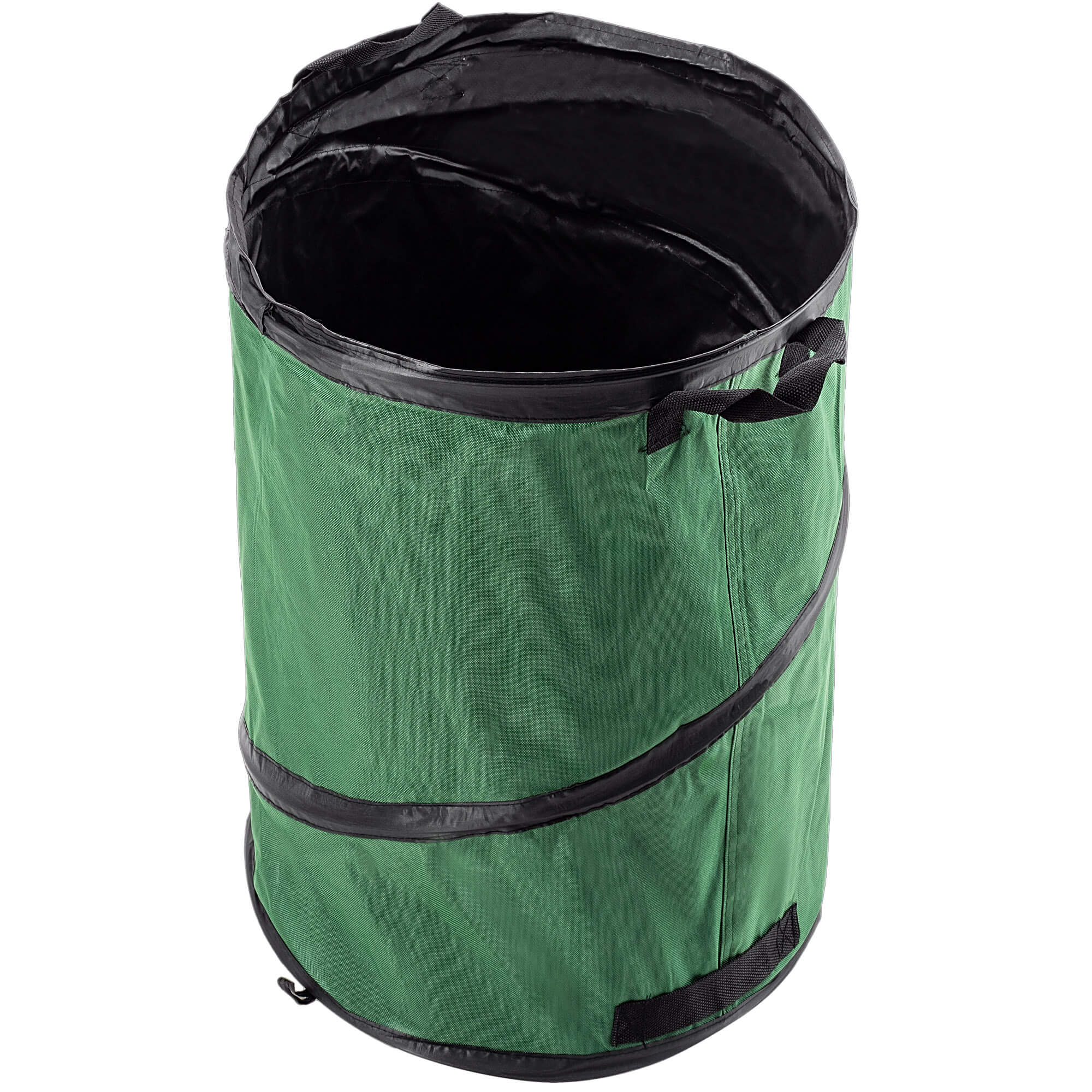 Składany kosz ogrodowy Vermenton 120L zielony