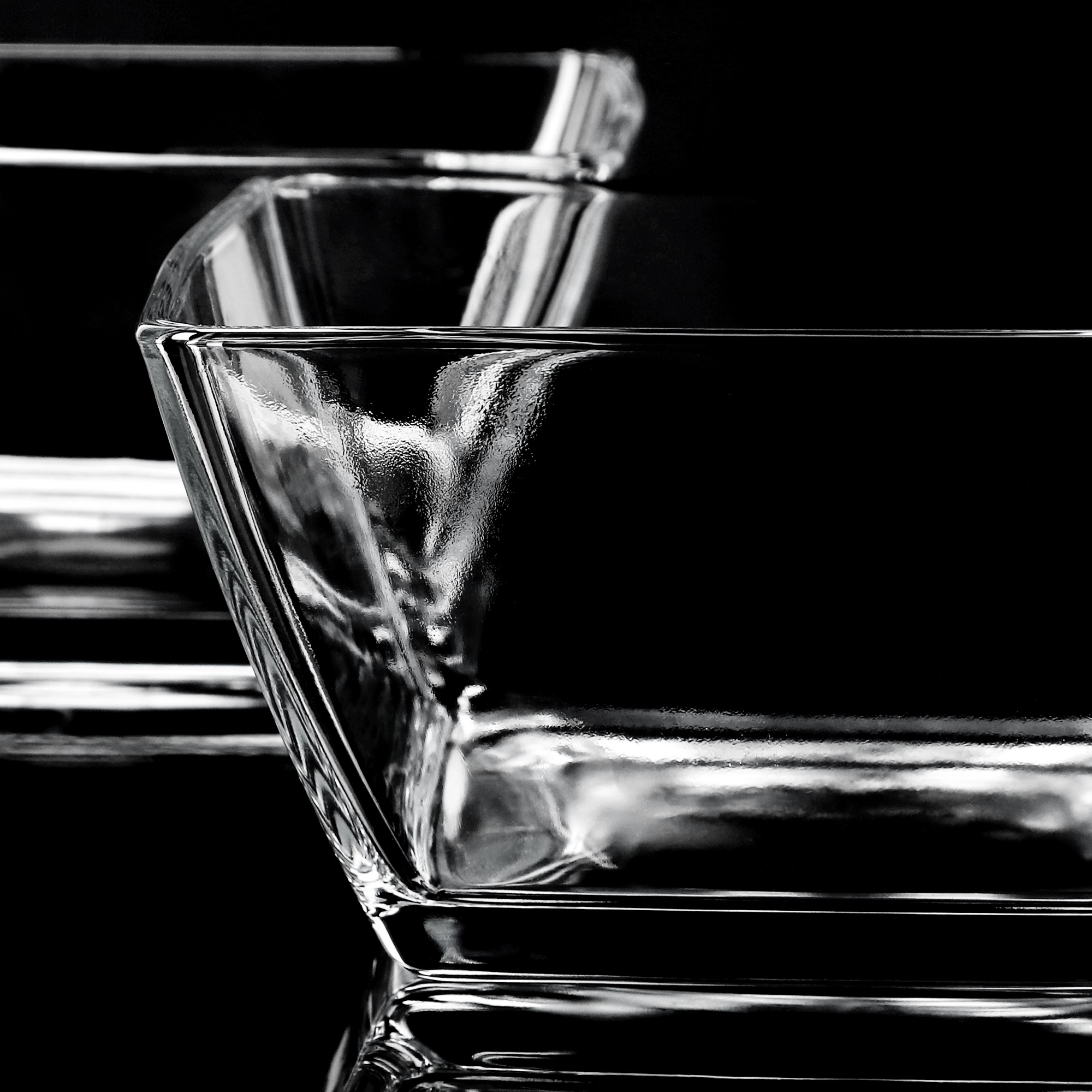 Salaterka kwadratowa Milo 18 cm, 2 szt.