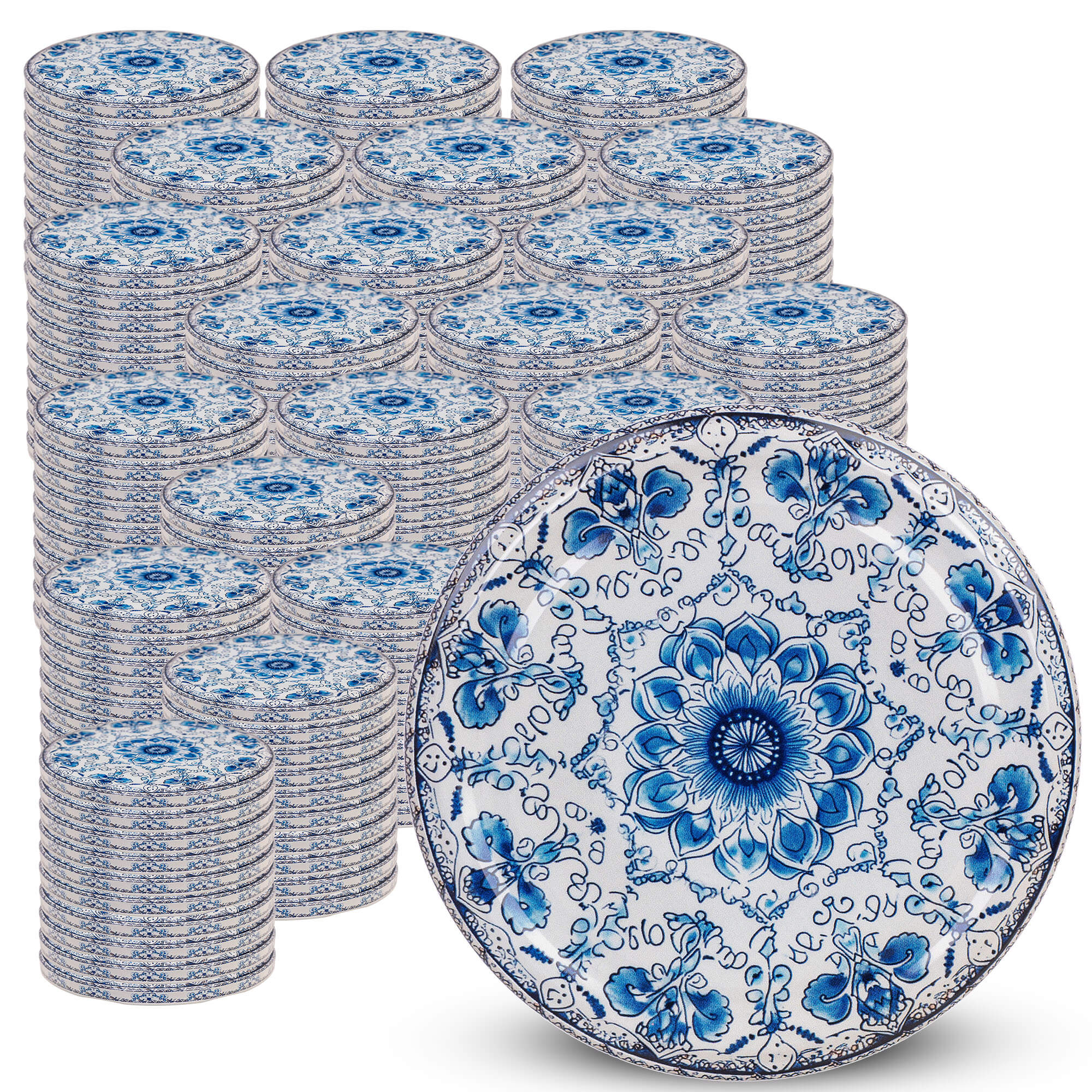 Metalowe wieczka do słoików Virbo 200szt fi 82mm "Porcelana"