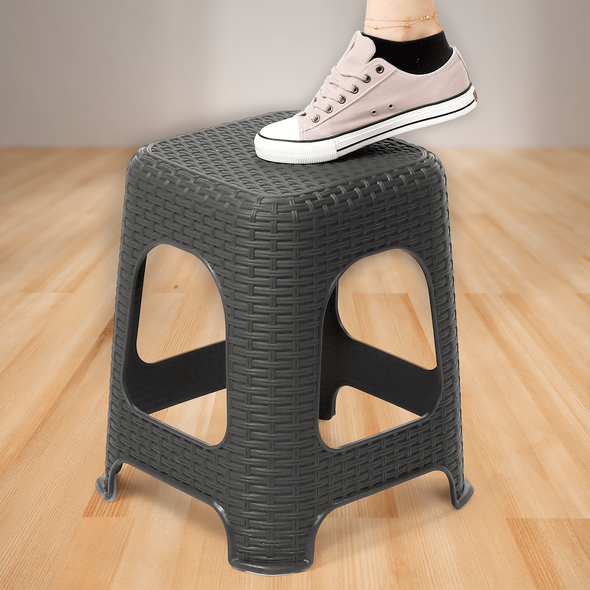 Taboret kuchenny Habol 45 x 26 cm, antracyt