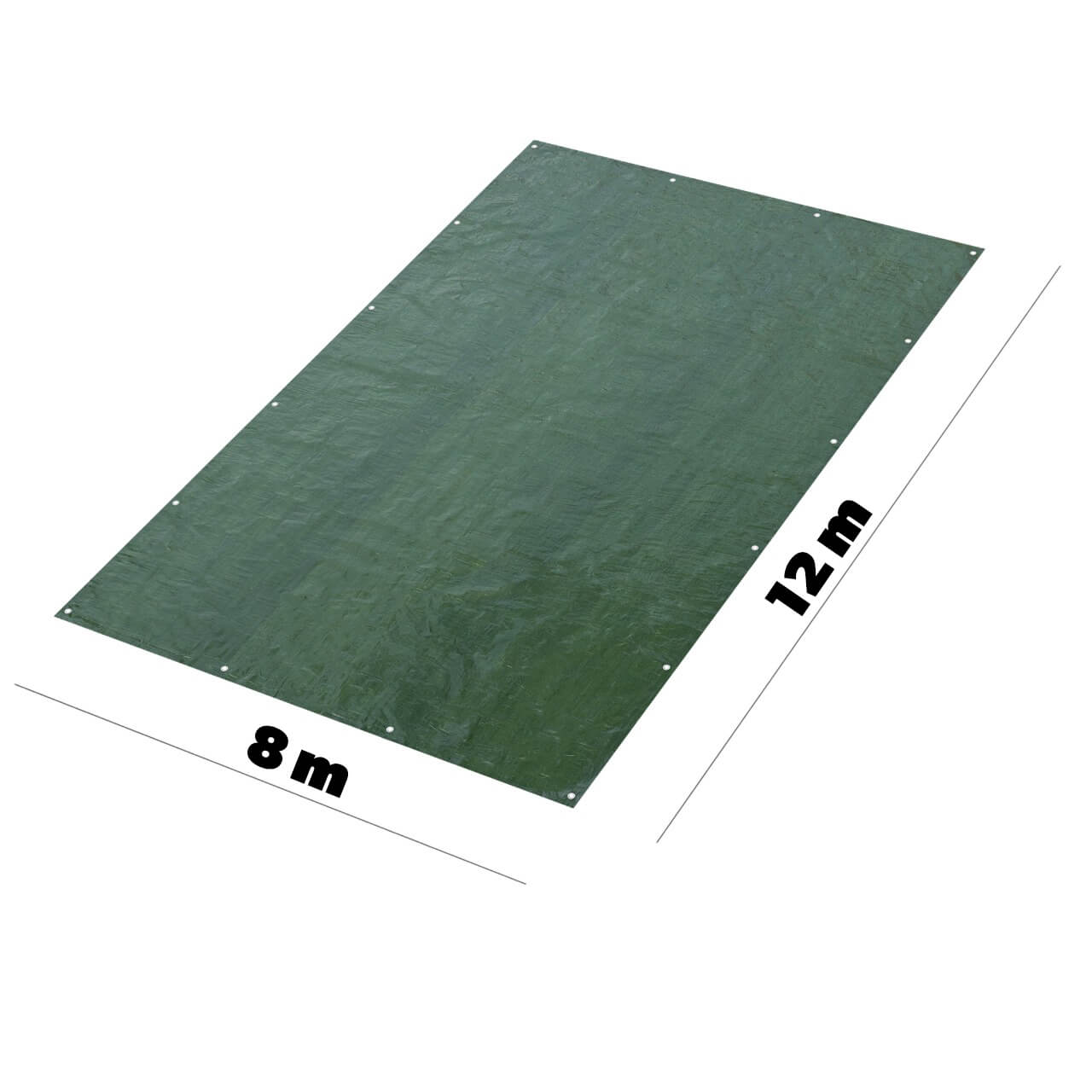 Plandeka okryciowa ogrodowa Korso 8 x 12 m zielona