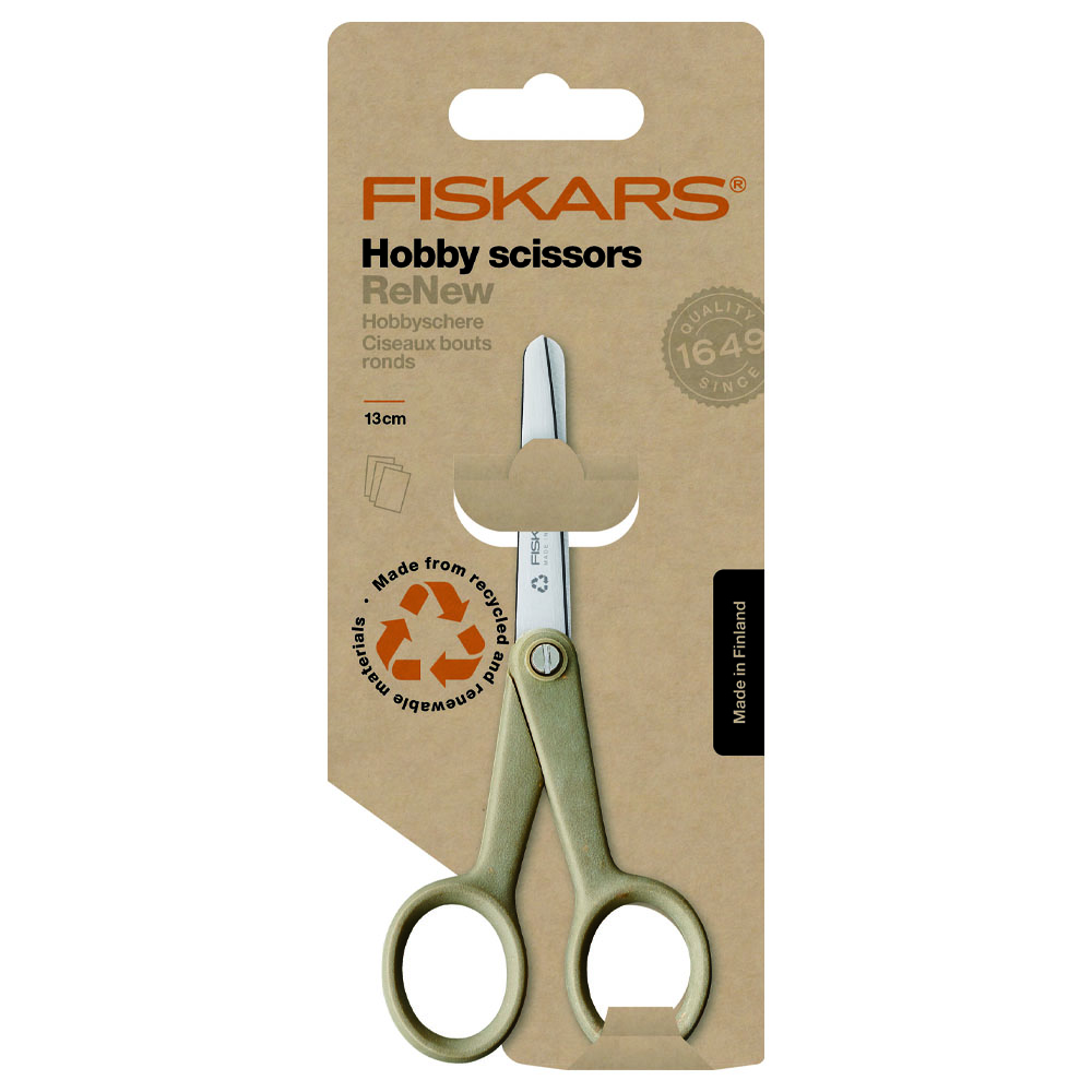 Fiskars 1062546 ReNew Nożyczki hobbystyczne 13 cm